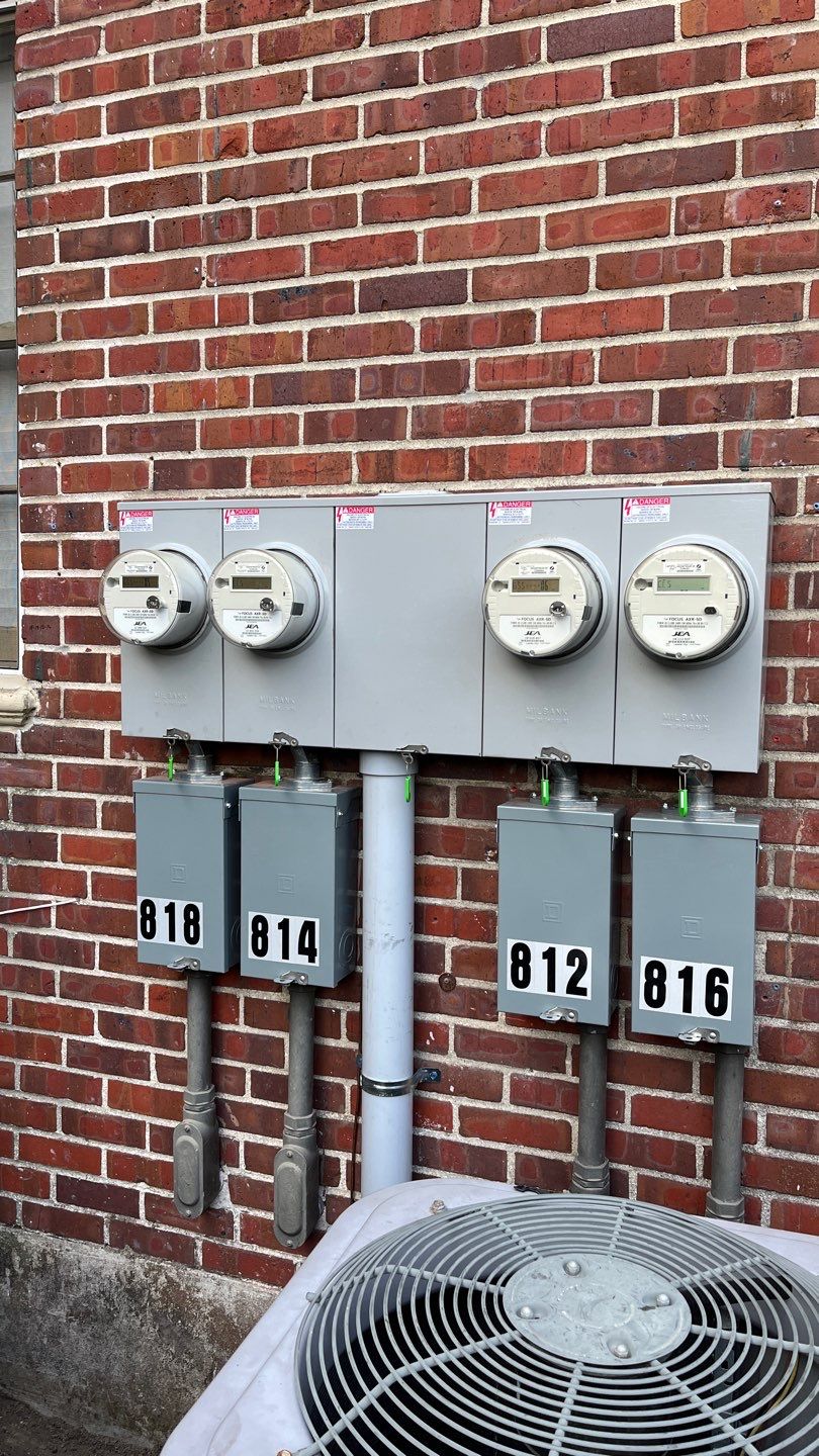 4 Gang Meter Center Replacement by JaxPowerPro