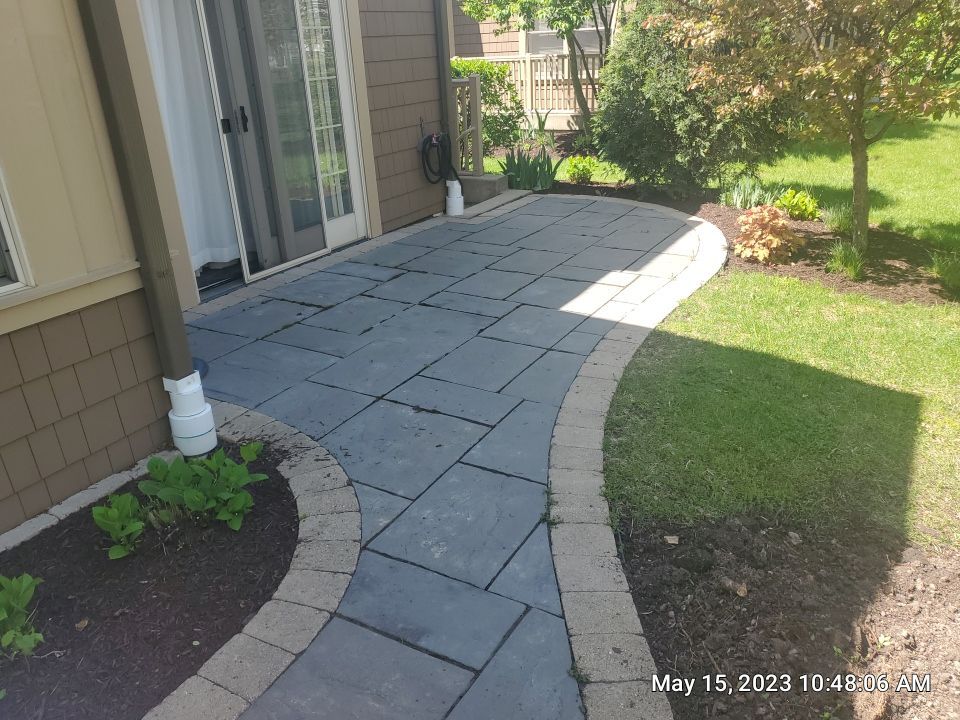 Glenview, IL Patio Clean, sand seal.  by Northern Power Washing LLC.