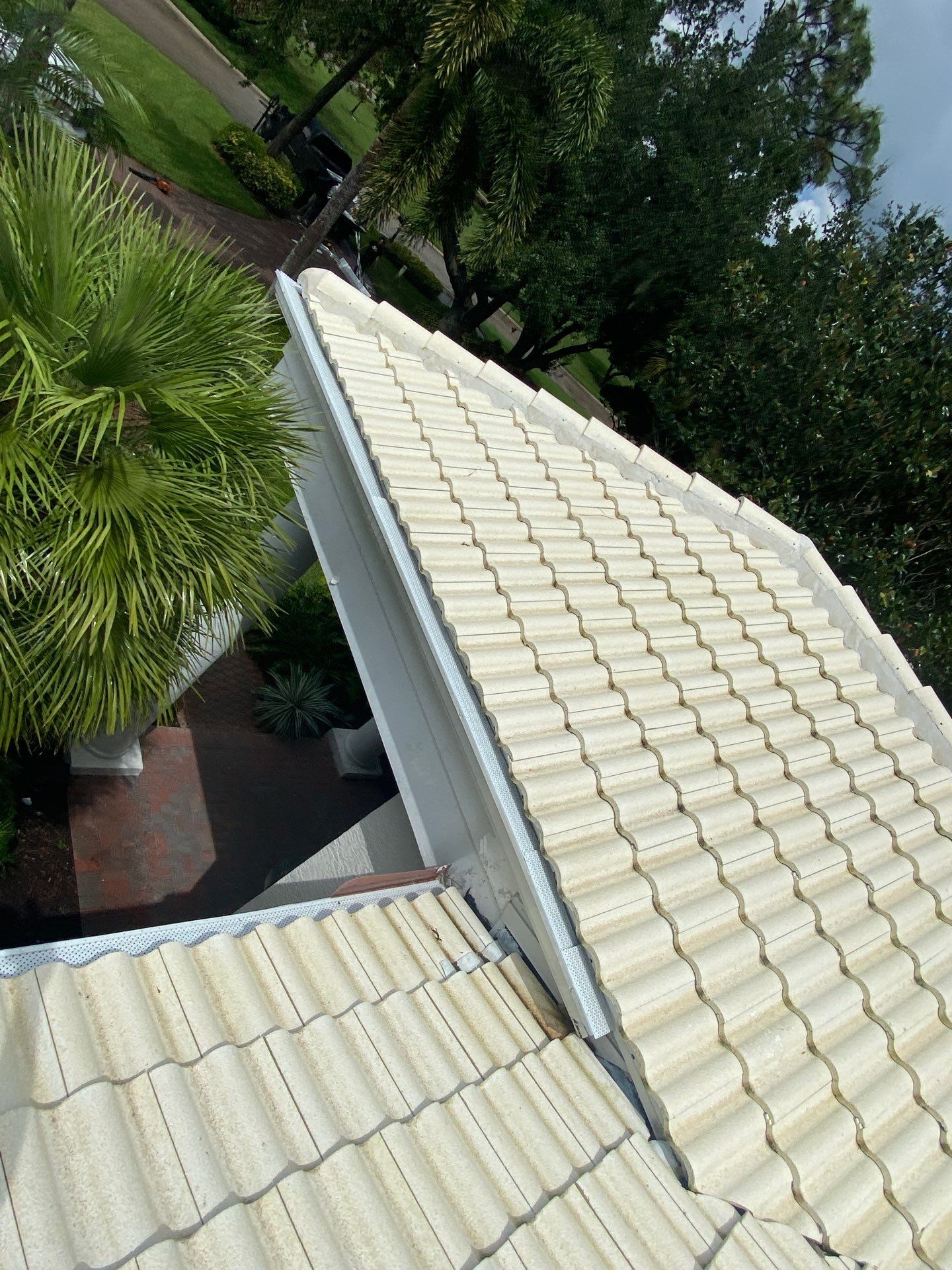 Leaf Guard using Gutter Guards for Florida Home by Gutter Professors