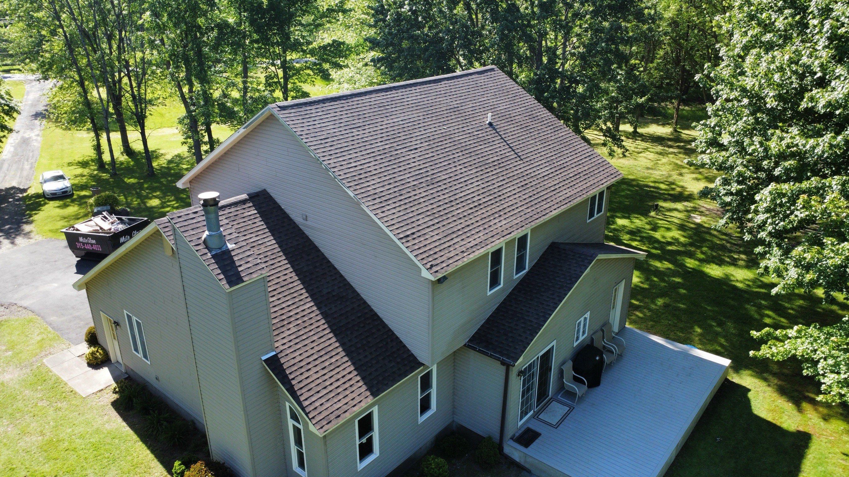 🏠 Roof Replacement Completed in Parish, NY | GAF Shingles 🔨 by Alpha Omega Roofing LLC