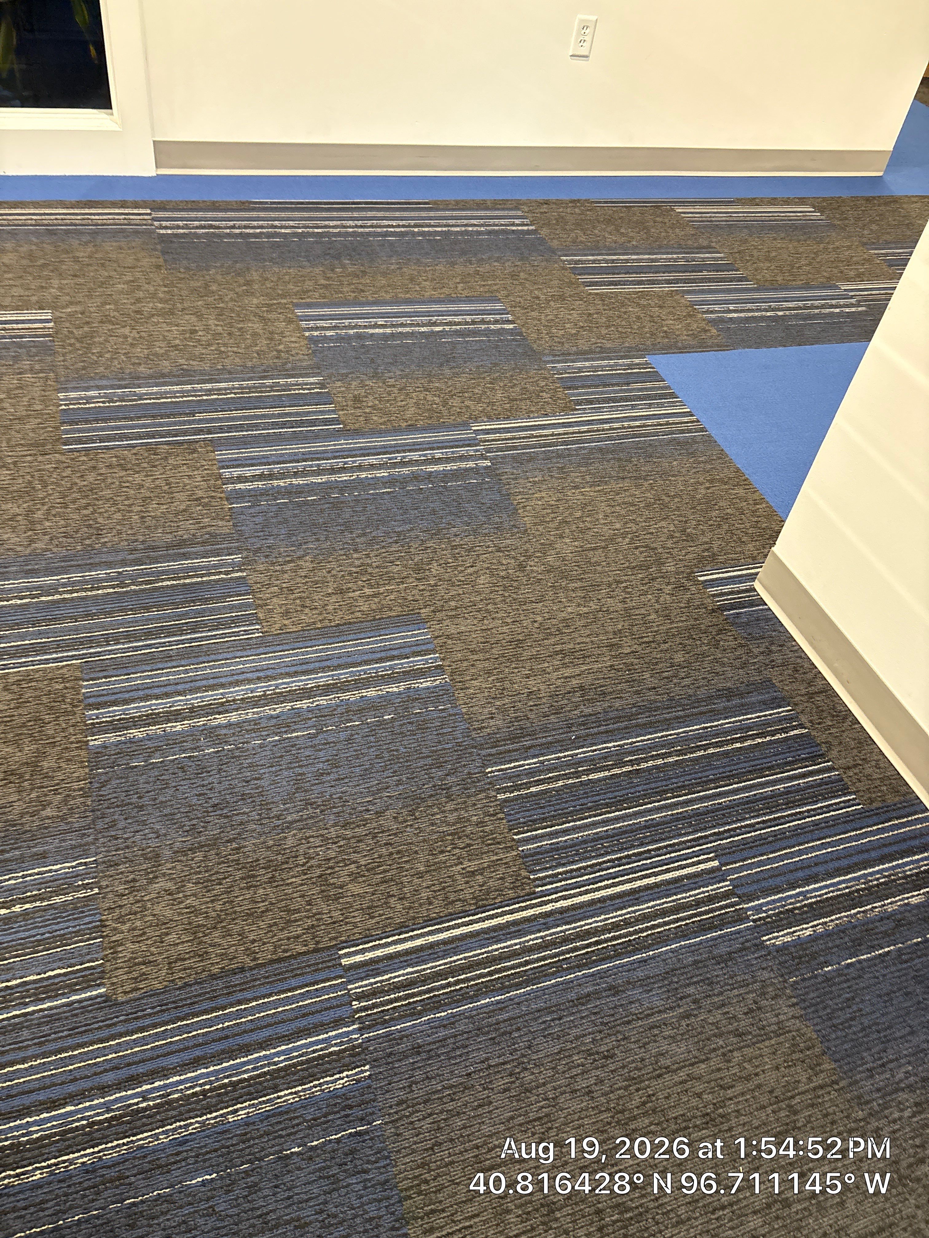 Commercial Office Flooring and Carpet Tile Installation in Lincoln by CompanyCam Sales Demo