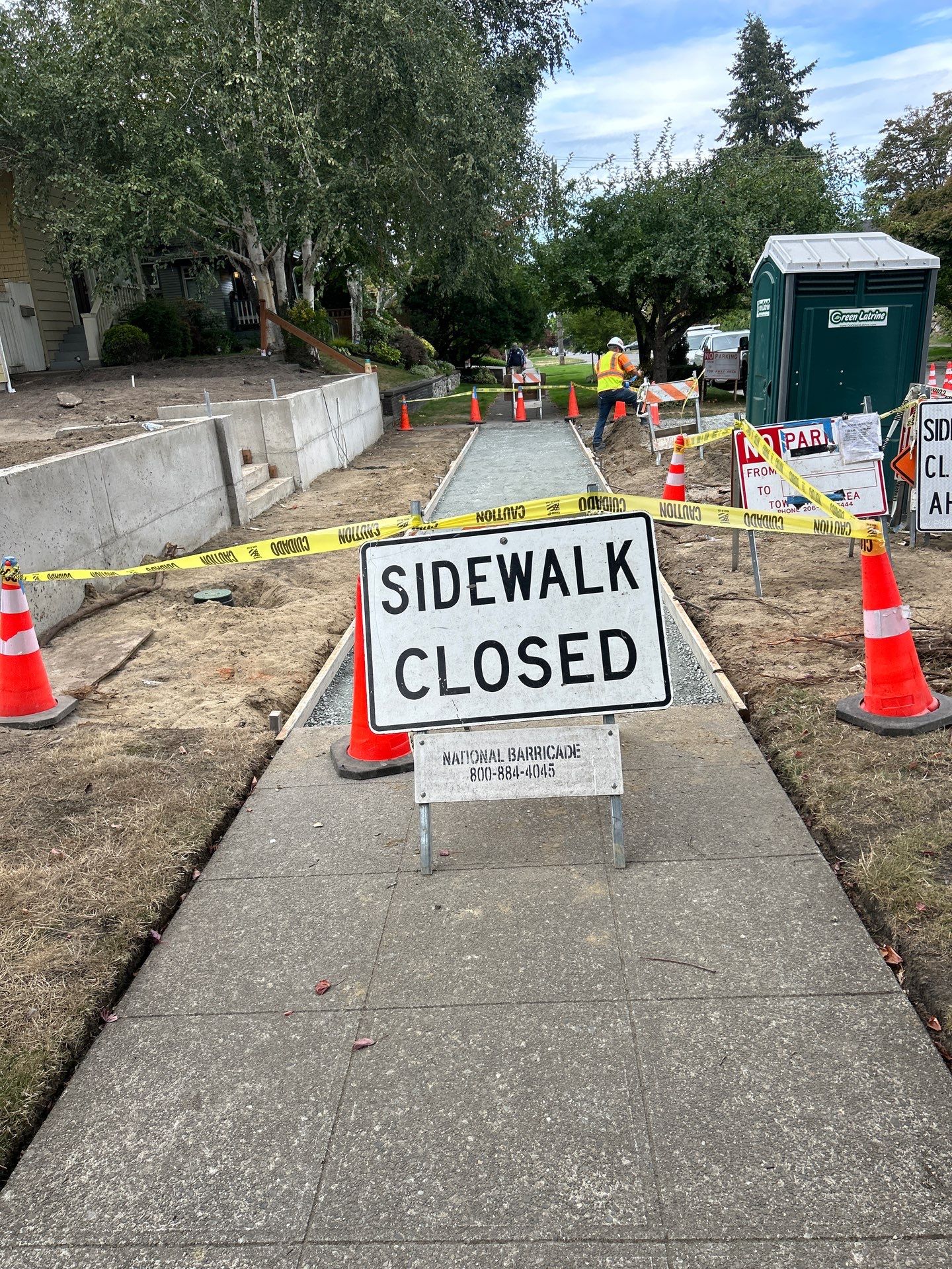 David | Concrete Sidewalk by Jireh Asphalt & Concrete Inc 