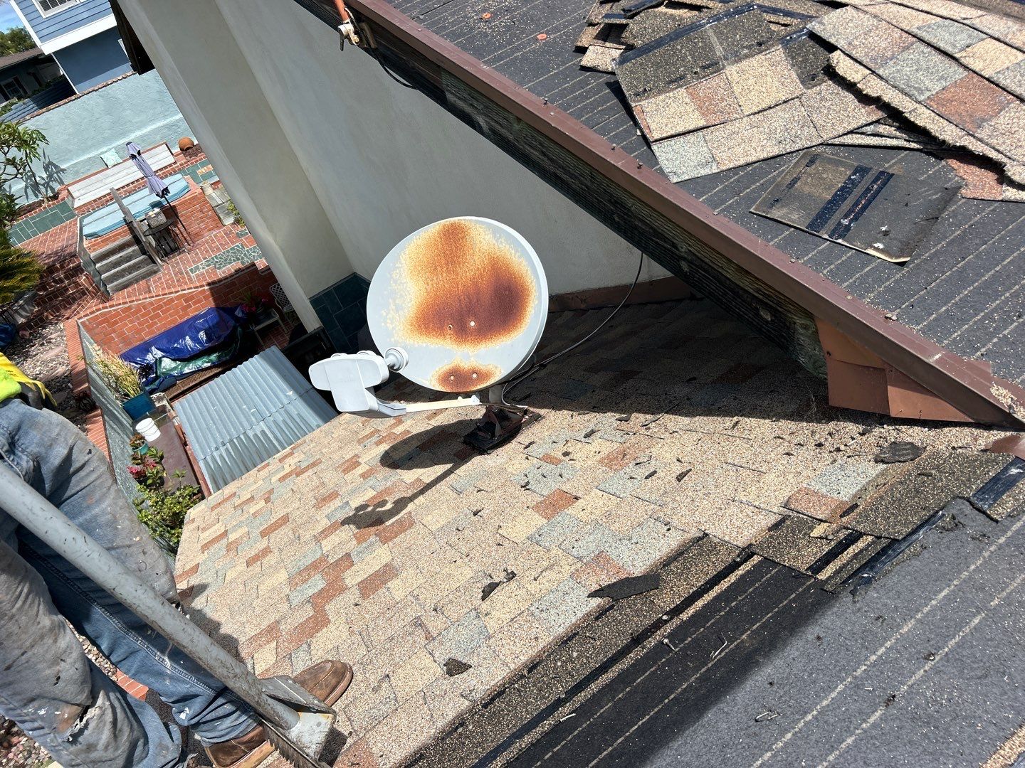 Complete Architectural Shingle Roof Replacement in San Clemente by Reliable Roofing San Diego Inc.