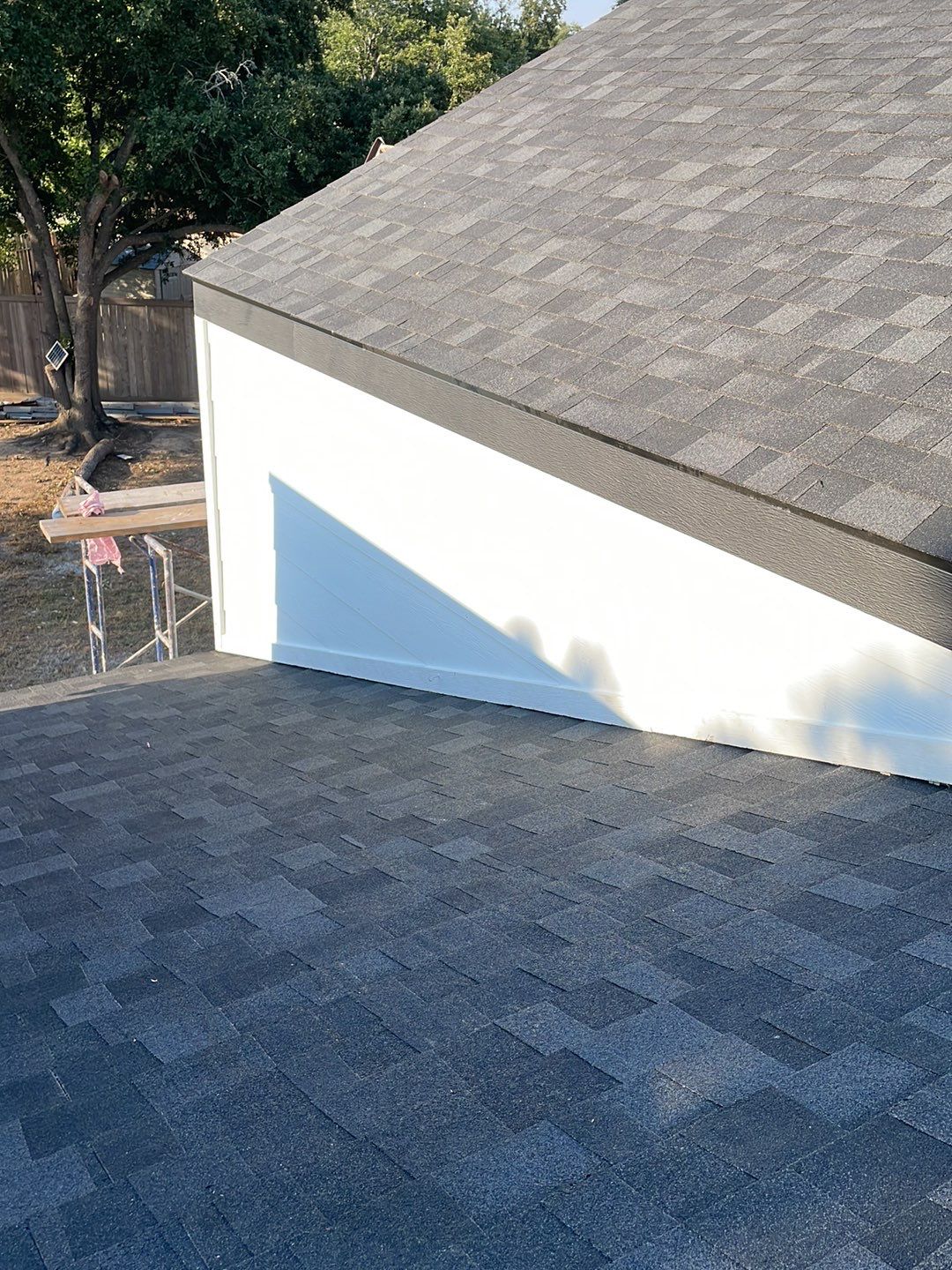 Customer approved through HOAIC to replace roof, paint trim, and repair window damage. by Roof Repair Services LLC