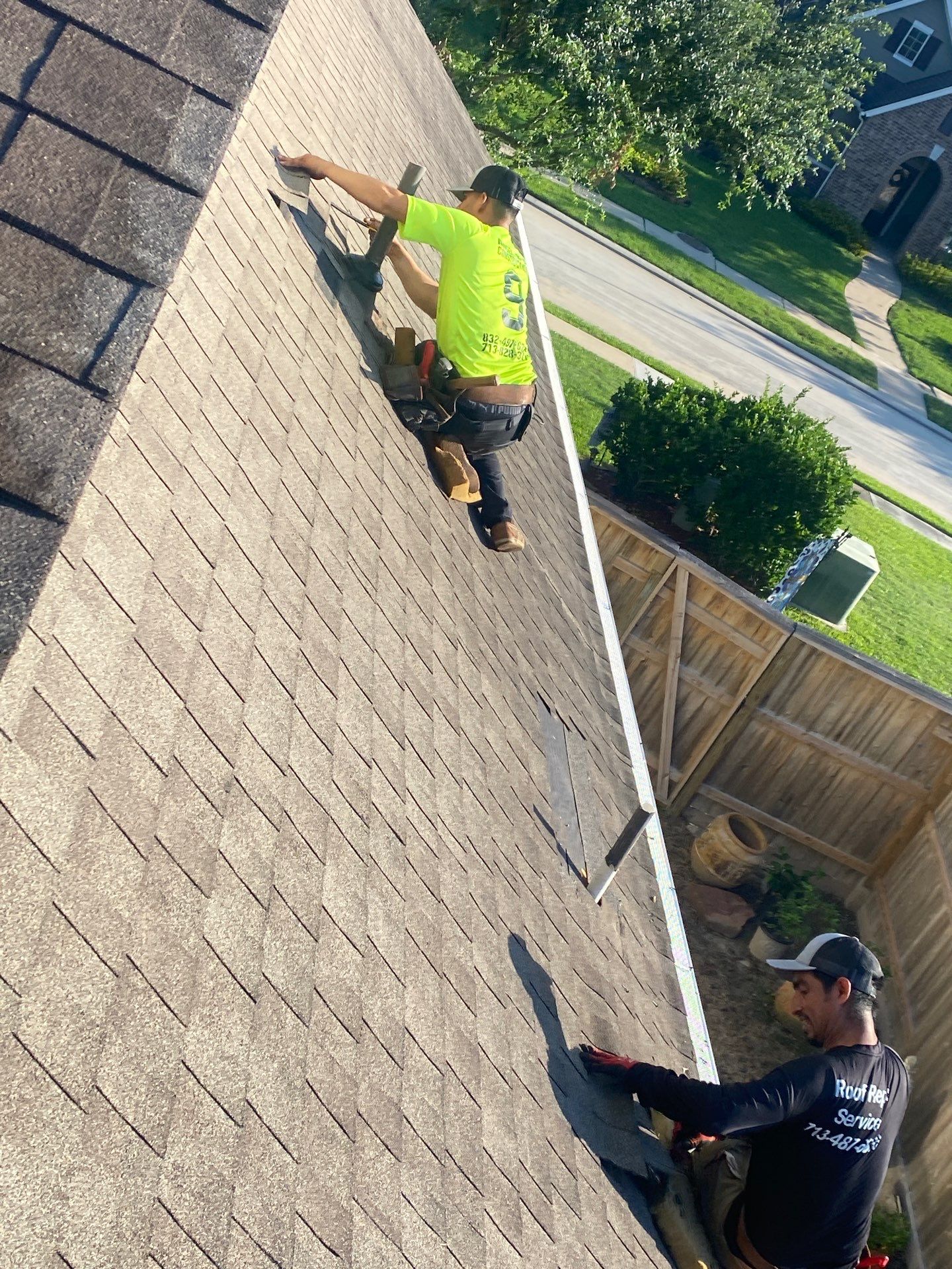 Residential Roofing Repair using Owen's Corning Duration (Lifetime) Shingles by Roof Repair Company