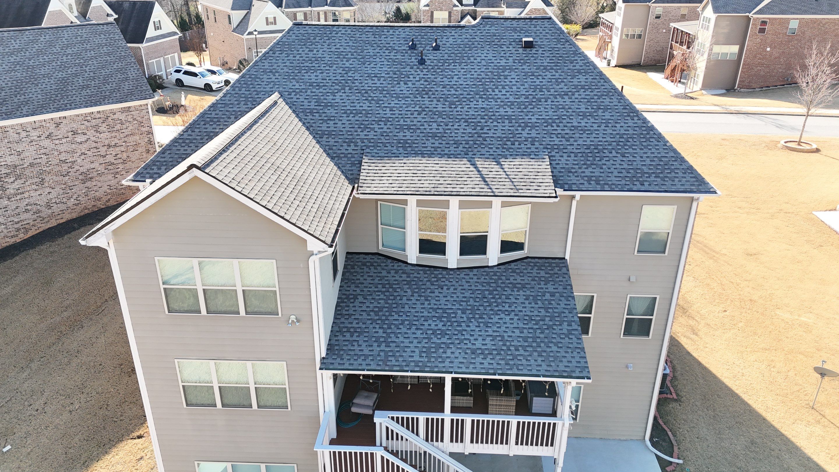 Cumming, GA Roof Replacement, GAF Timberline HDZ Weathered Wood by Reset Roofing