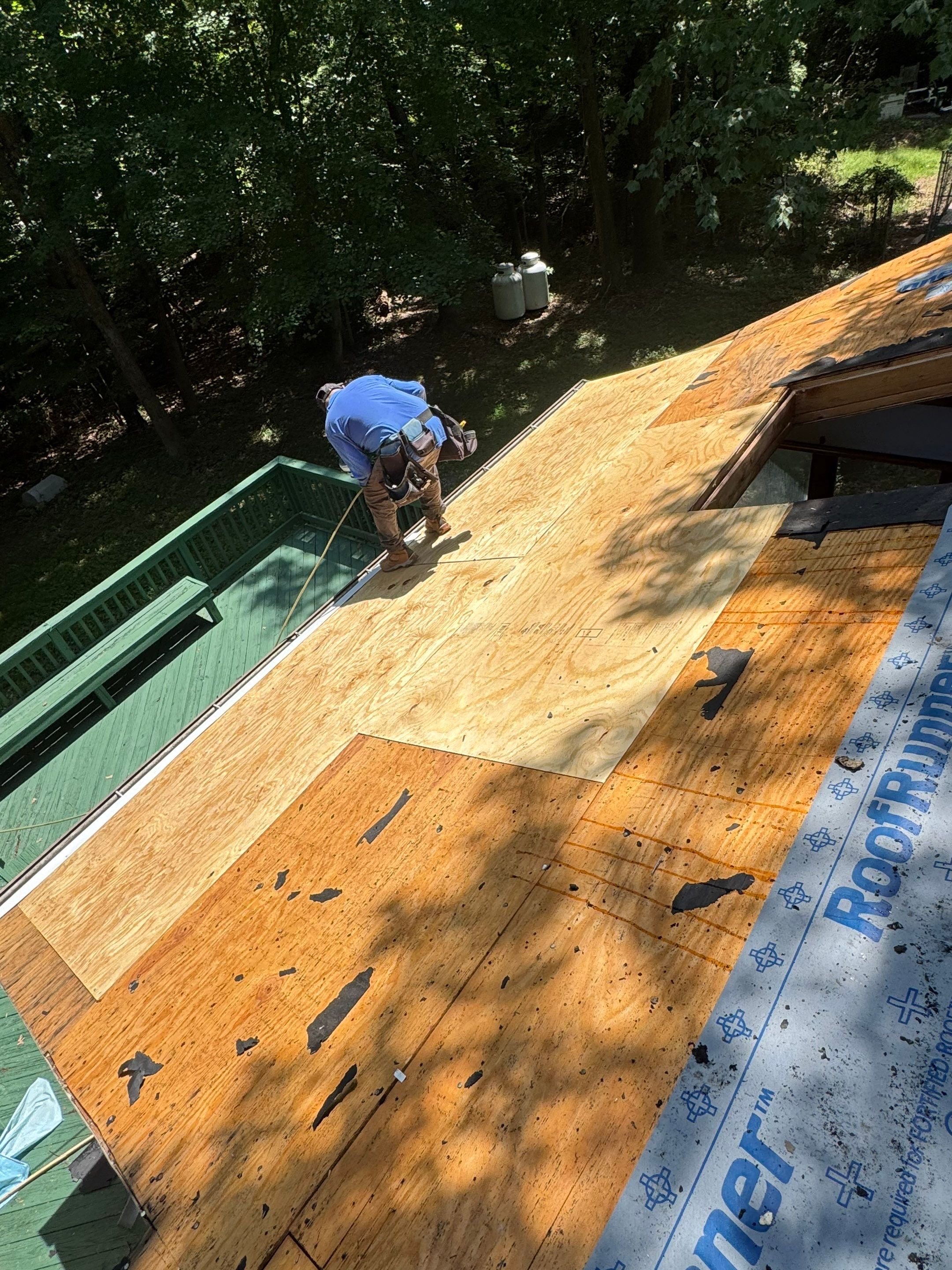 Comprehensive Architectural Shingle Roof Replacement and Skylight Installation in Laurel by First Chesapeake Roofing