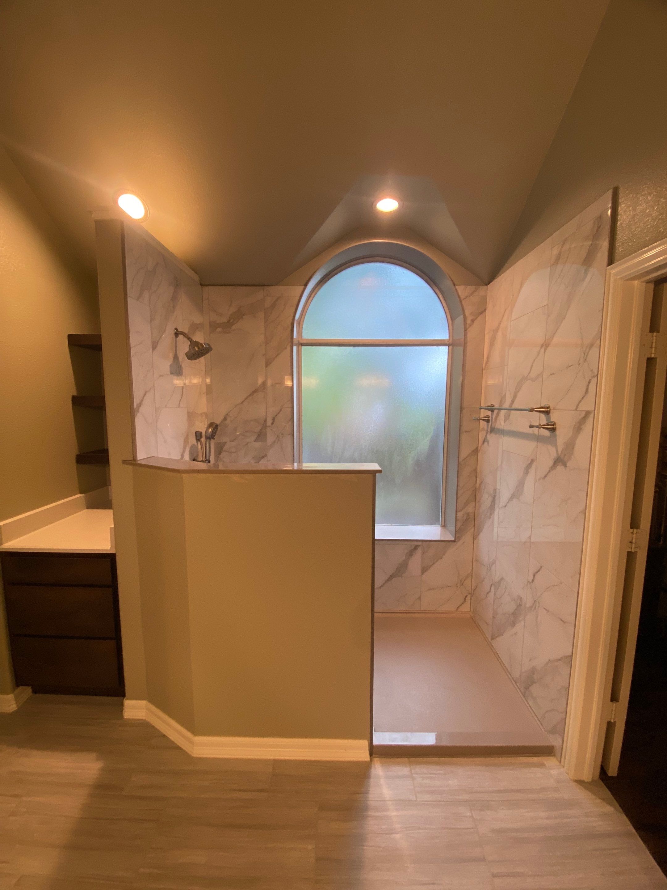 Boerne Large Shower Conversion Bathroom Remodel by Legacy Bath and Kitchen 