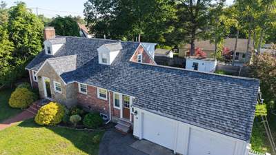 Full Roof Replacement in Needham, MA – Owens Corning Duration, Slatestone Gray