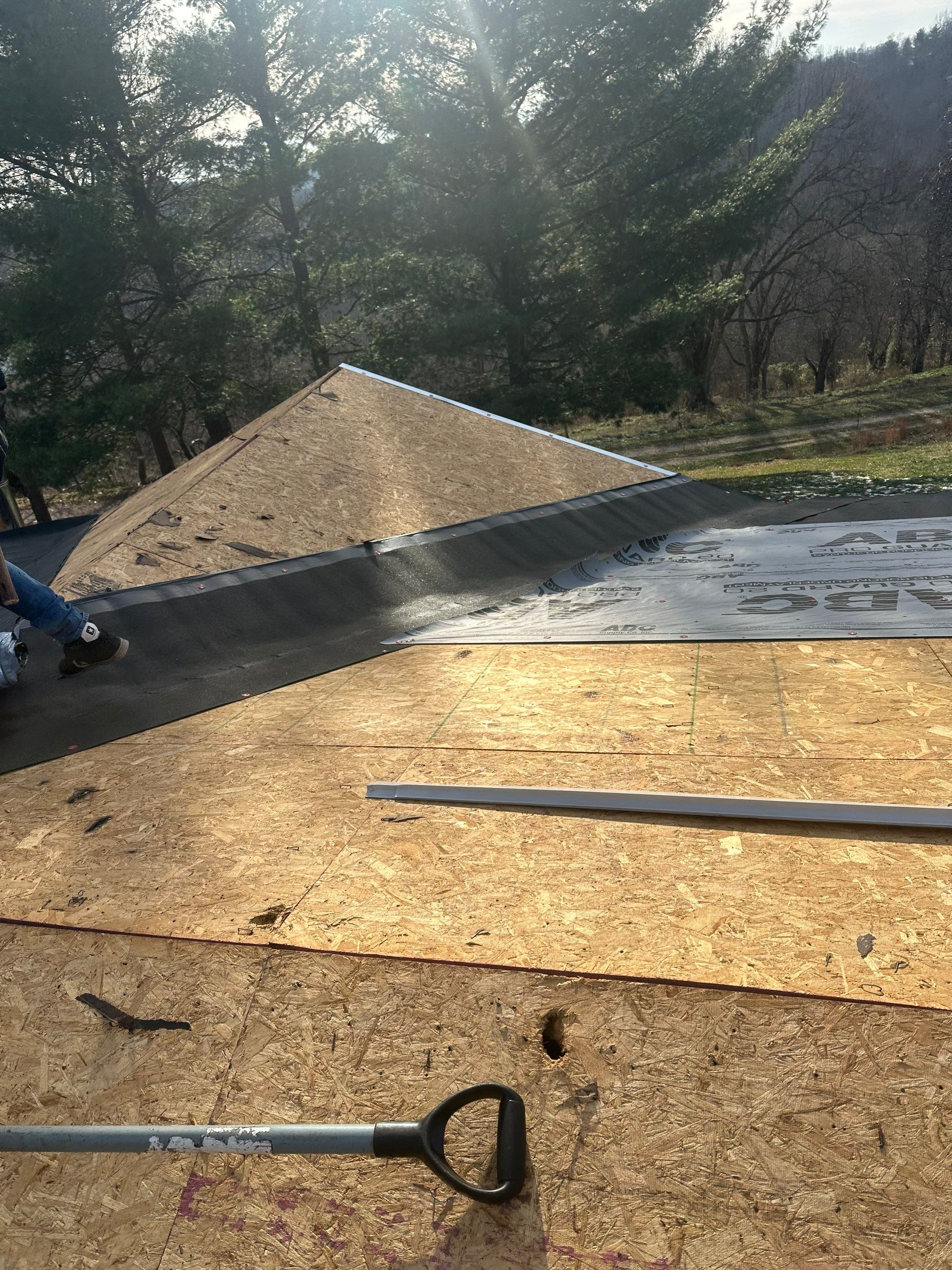 Residential Roofing Installation using GAF Timberline HDZ Pewter Gray by Rainstoppers Roofing