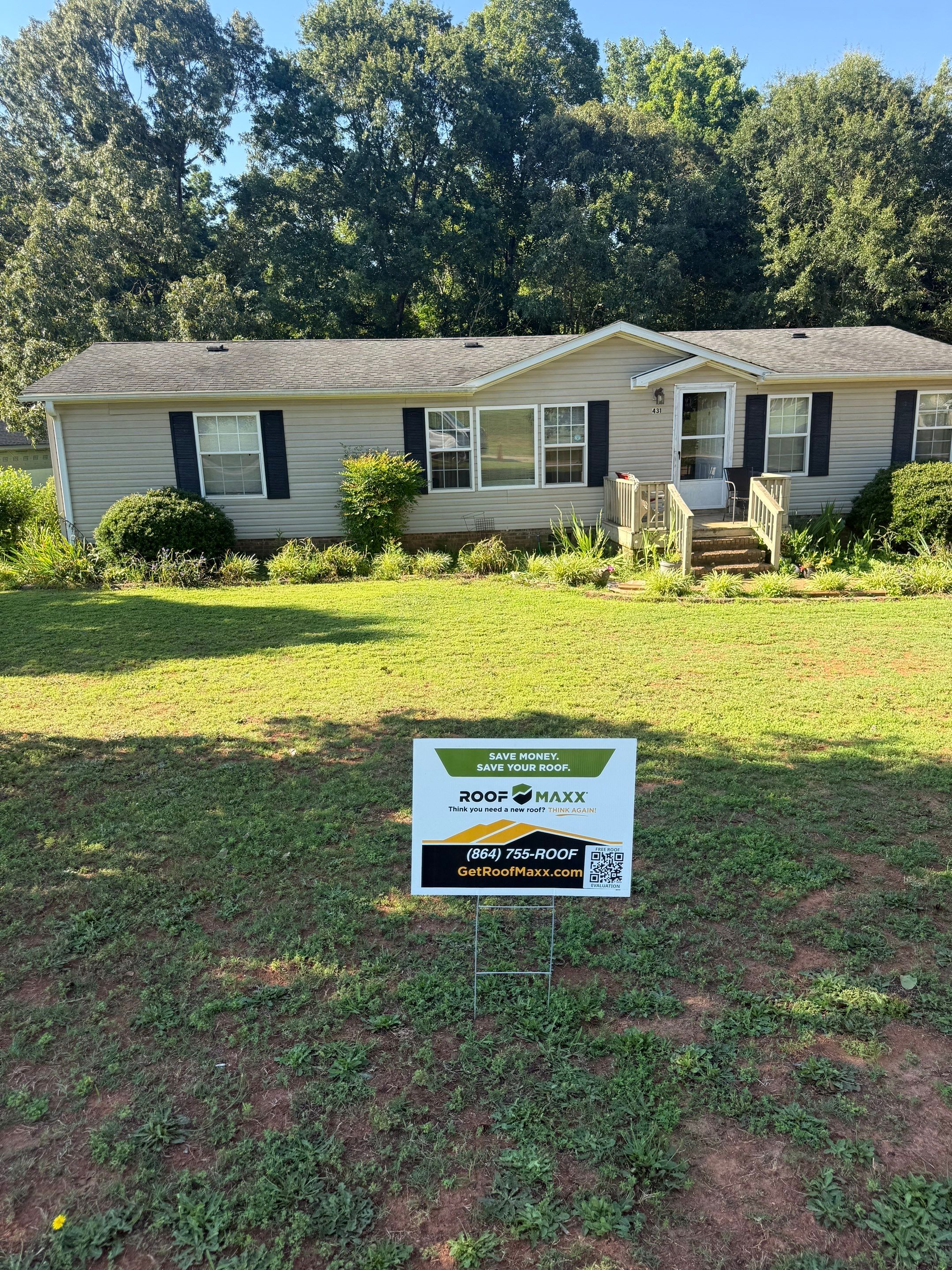 Asphalt Shingle Roof Restoration and Pipe Boot Repair in Greer by Bright Home Connections