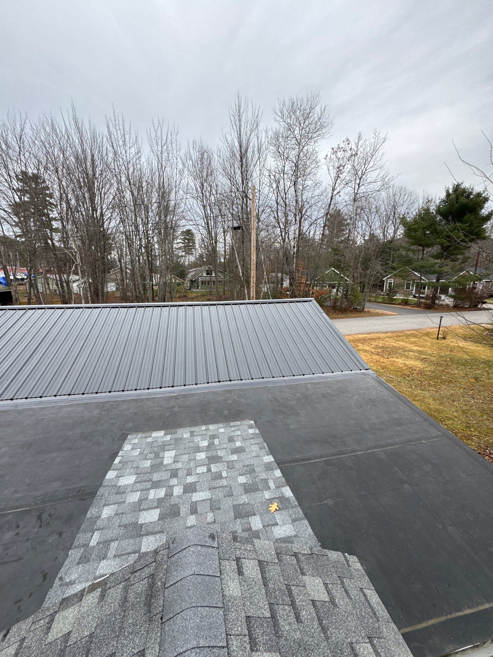 Gilford, NH Metal Roof Installation on Lake Winnipesaukee – Screw-Down Metal Roofing System by Compass exteriors