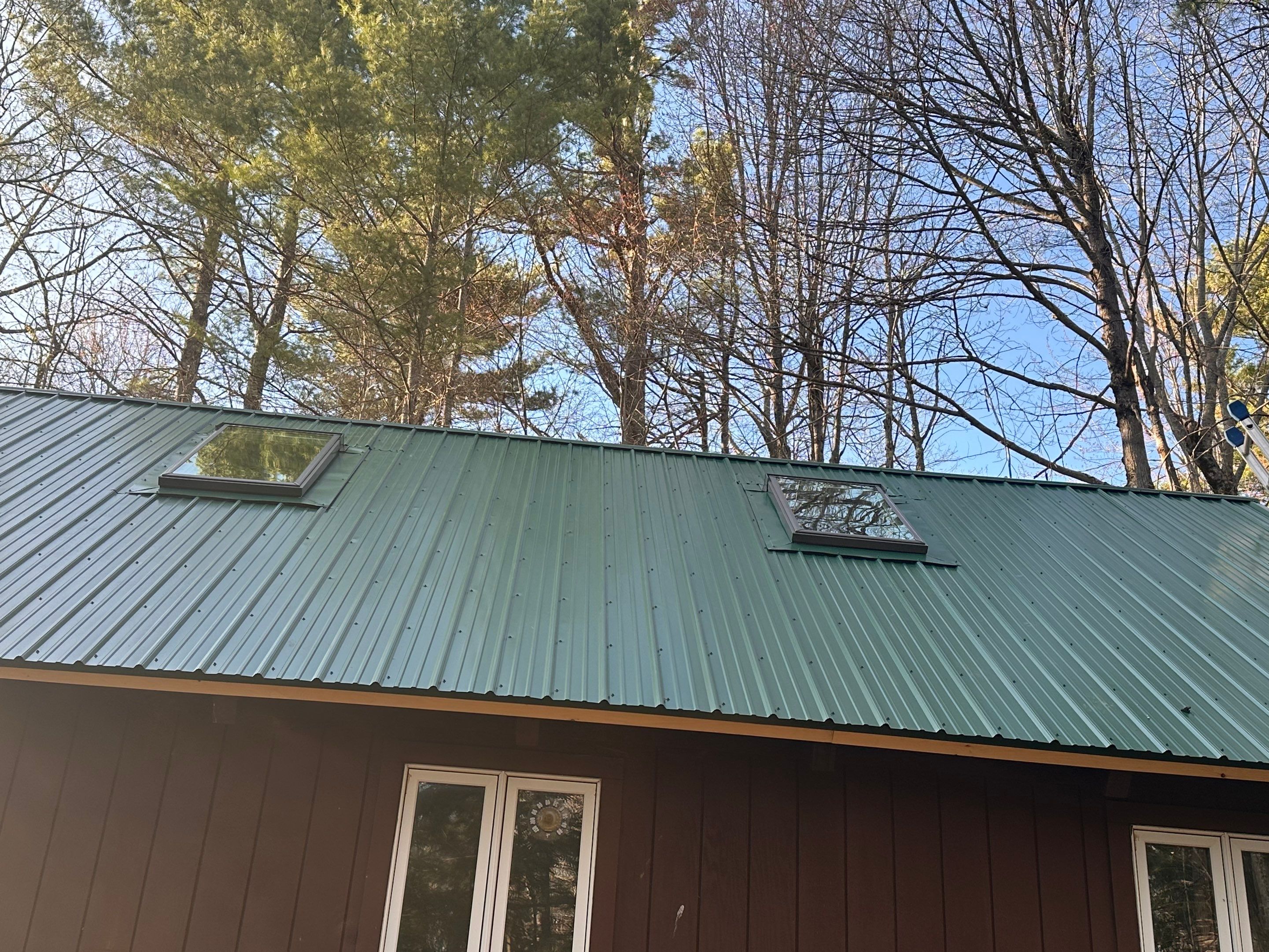 Metal Roof In Moultonborough, NH by Tall pine roofing