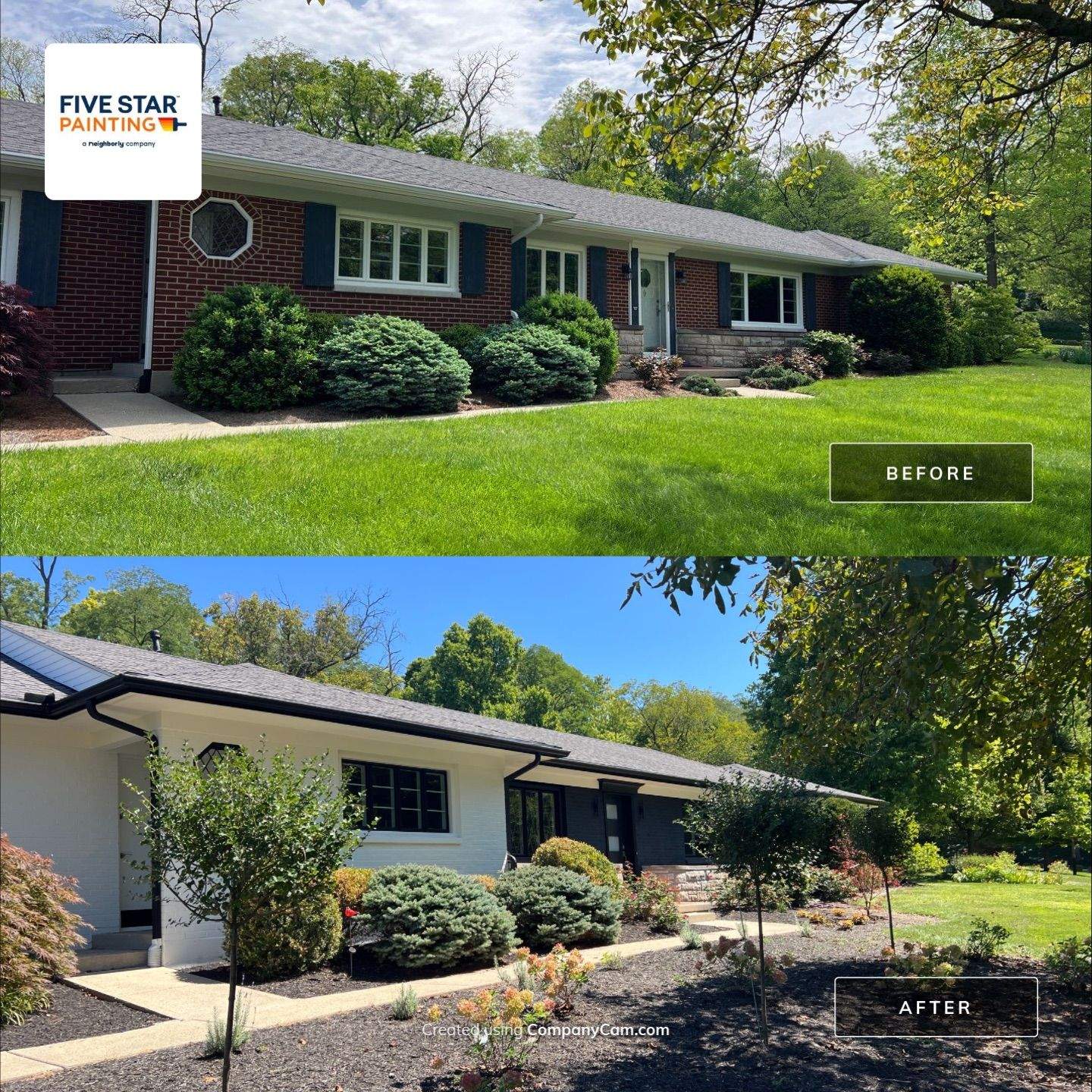 Big projects in Kettering - exterior by Five Star Painting of Batavia