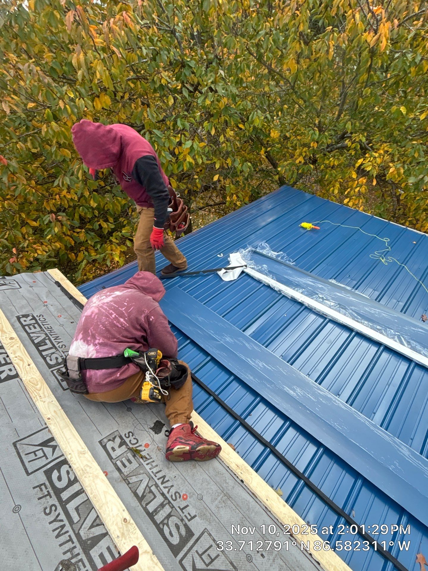 Metal Roof Installation in Pinson by NANOROOF Alabama