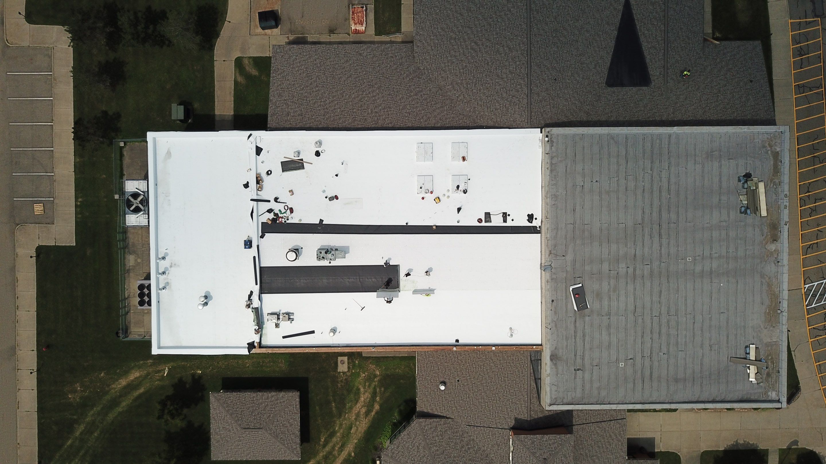 East Muskingum Middle School Roof by Gold Star Roofing LLC 