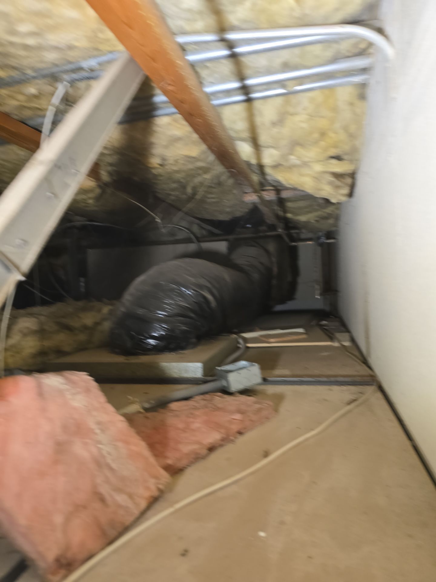 Installation of New Piping in Ceiling by Us Plumbing 