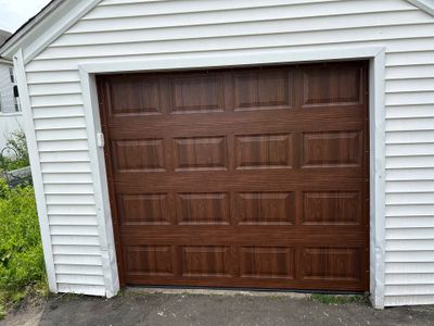 Garage Door Installation using Amarr Lincoln garage door