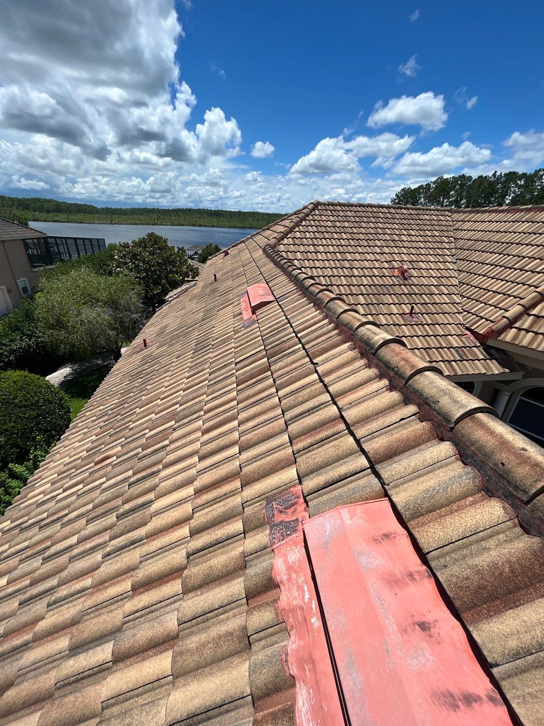 Mediterranean Tile Roof Replacement and Leak Remediation in Orlando by Fortified Roofing Solutions Corp.