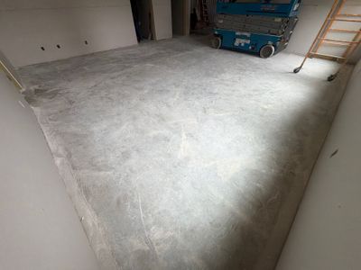 Multi-Color Epoxy Flake Floor Installation in West Olive
