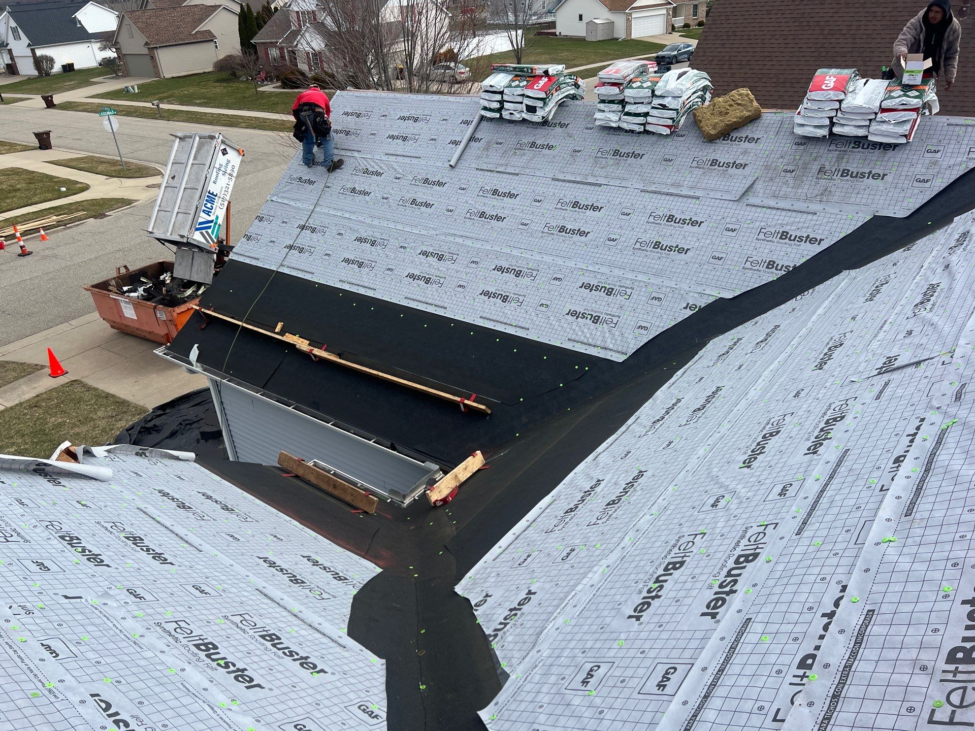 Roofing Project in Holt MI by Acme Exteriors