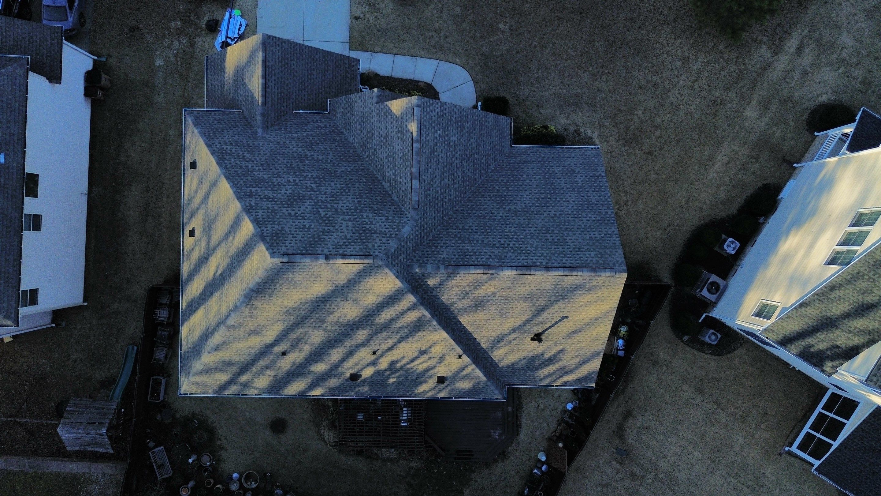 GAF HDZ Weathered Wood by Skybird Roofing