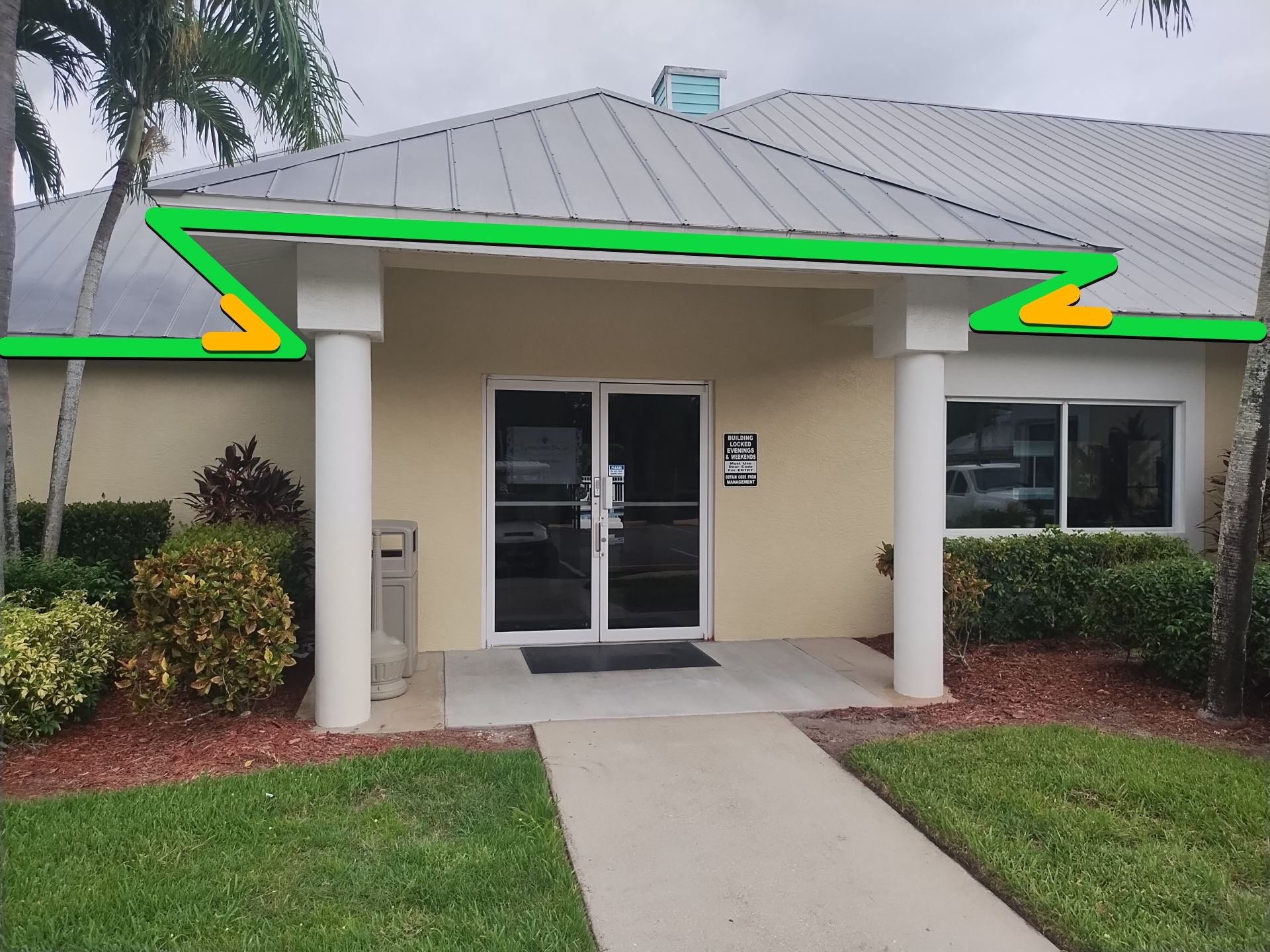 White K-Style Gutters in Fort Myers FL by Gutter Professors