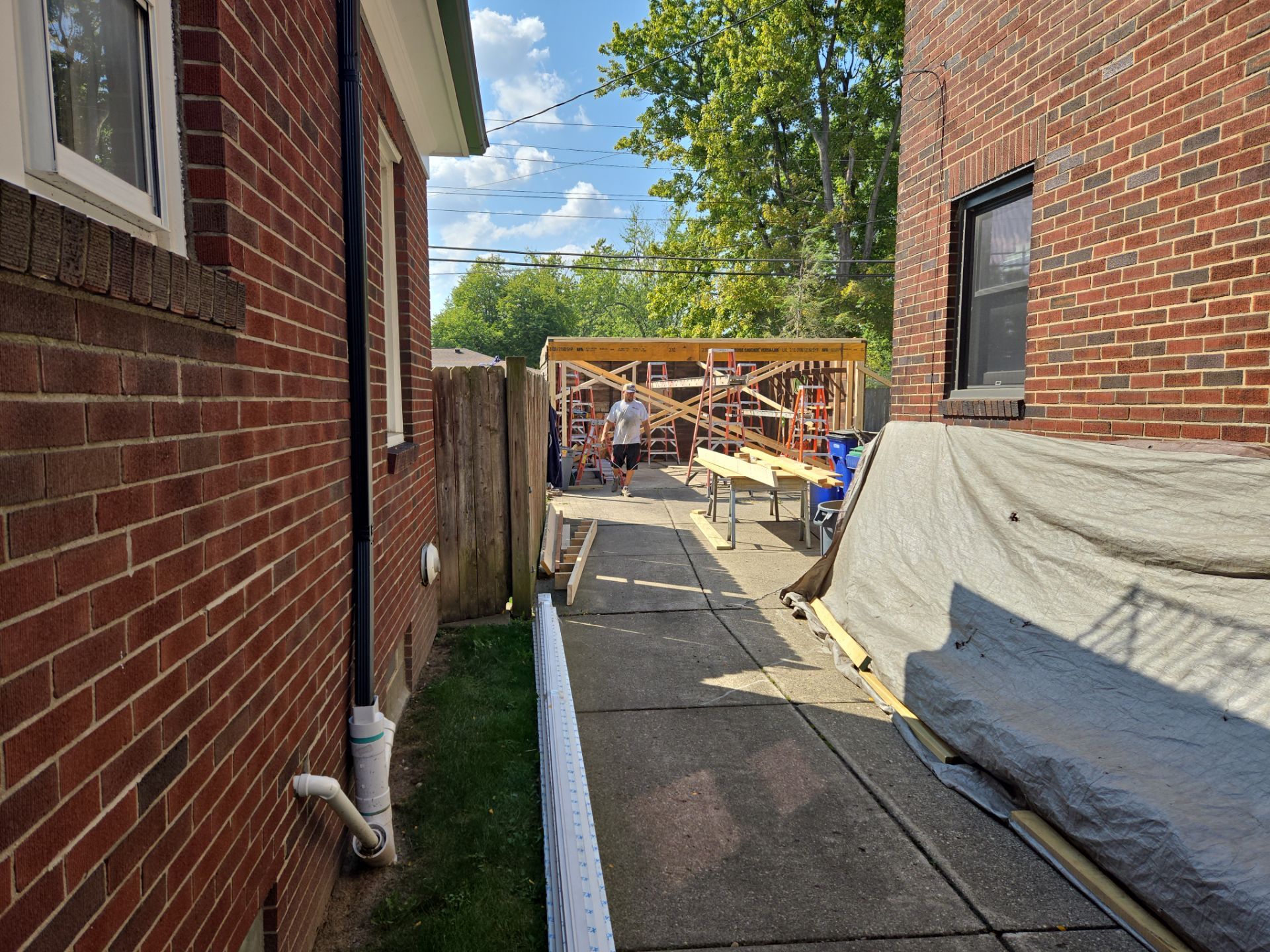 Garage Roof by Ivy Lea Construction
