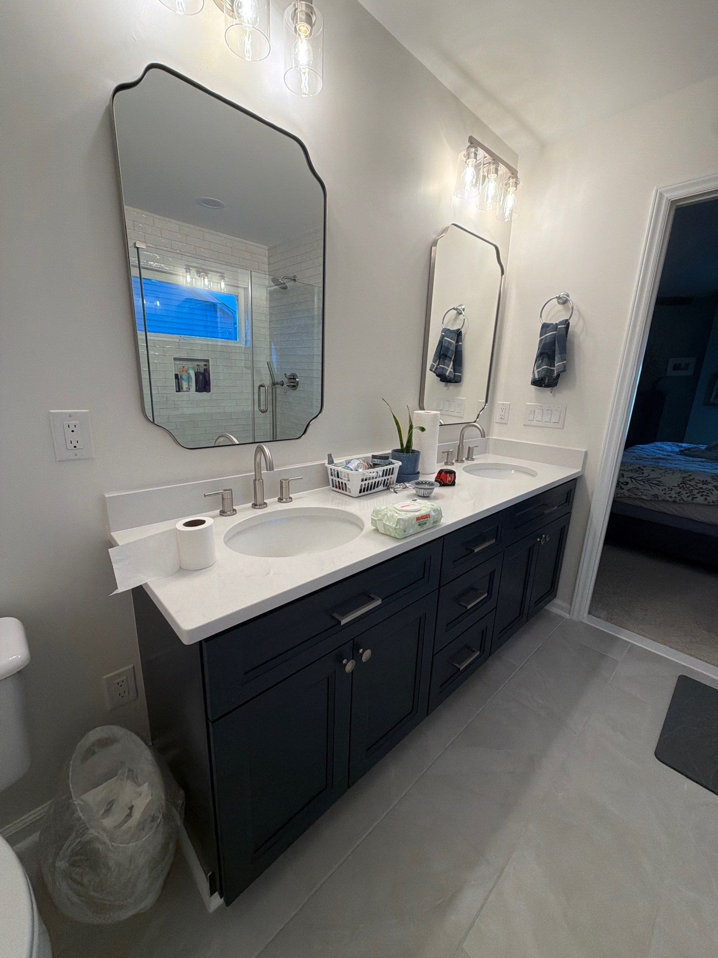 Bathroom remodel by Billy Weatherspoon Contractor