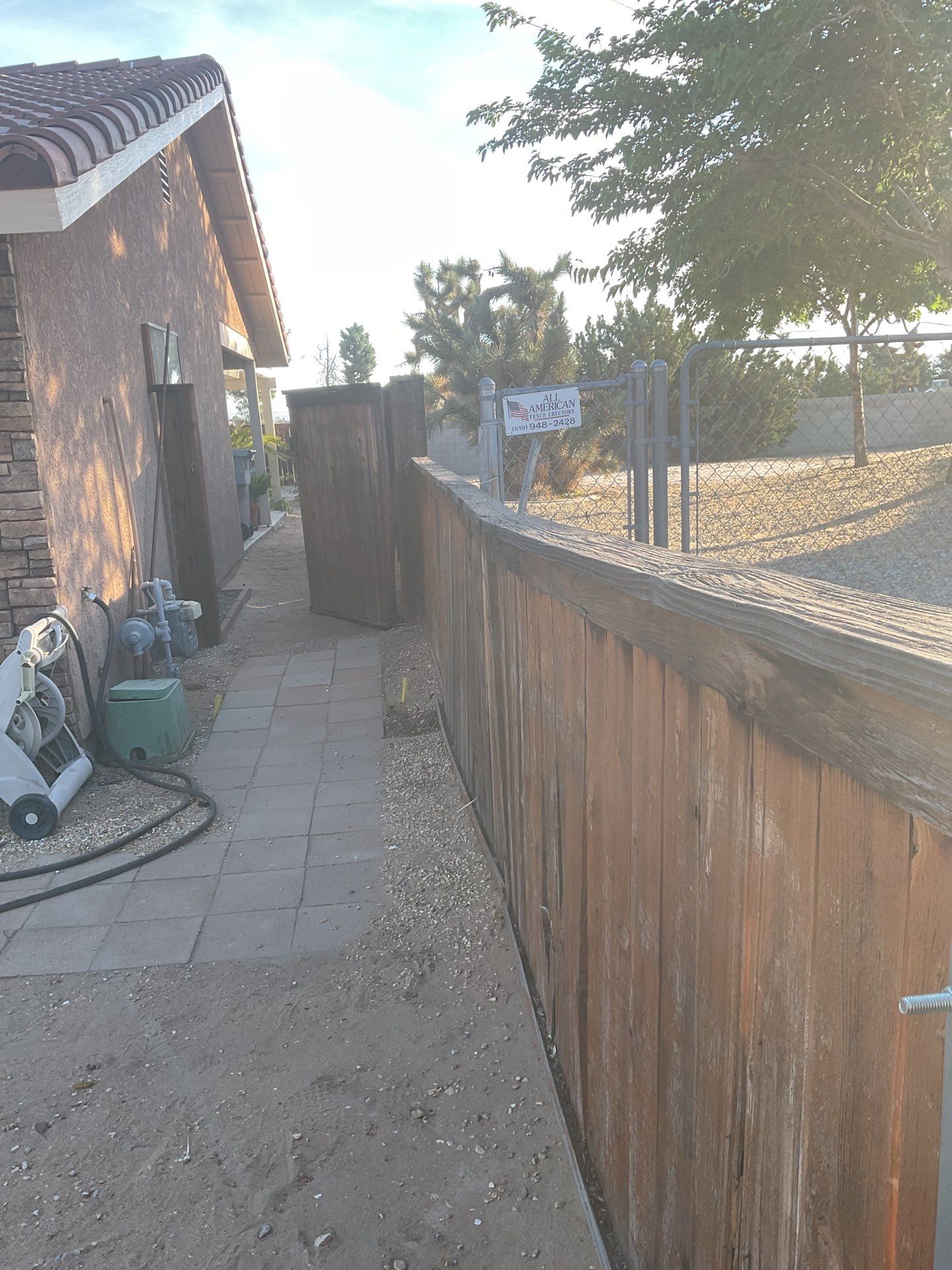 Fence Installation using Vinyl by Fence Guys Inc.
