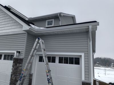 Residential Seamless Gutter and Downspout Installation in Buffalo