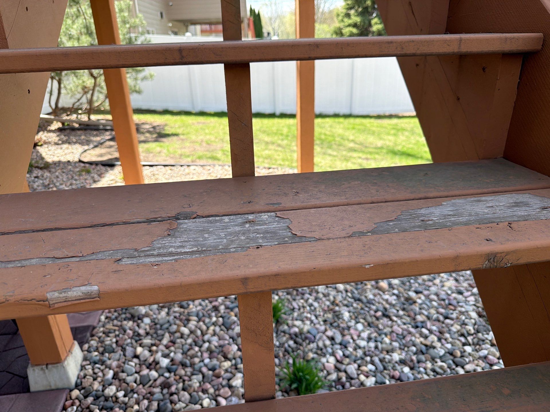 Wood Deck and Staircase Restoration in Sioux Falls by Select Painting, Coatings & Garage Cabinets