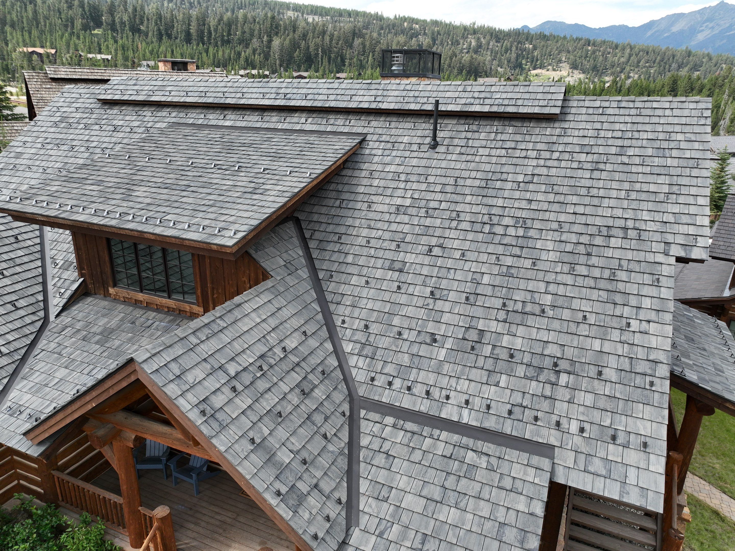 Brava Shake - Canyon Gray  by Montana Roofing Solutions