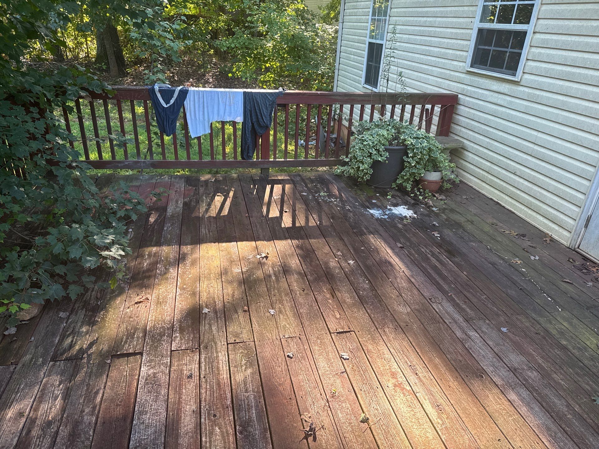 Deck Redecking & Custom Stair Rebuild by A Step Above Handy LLC