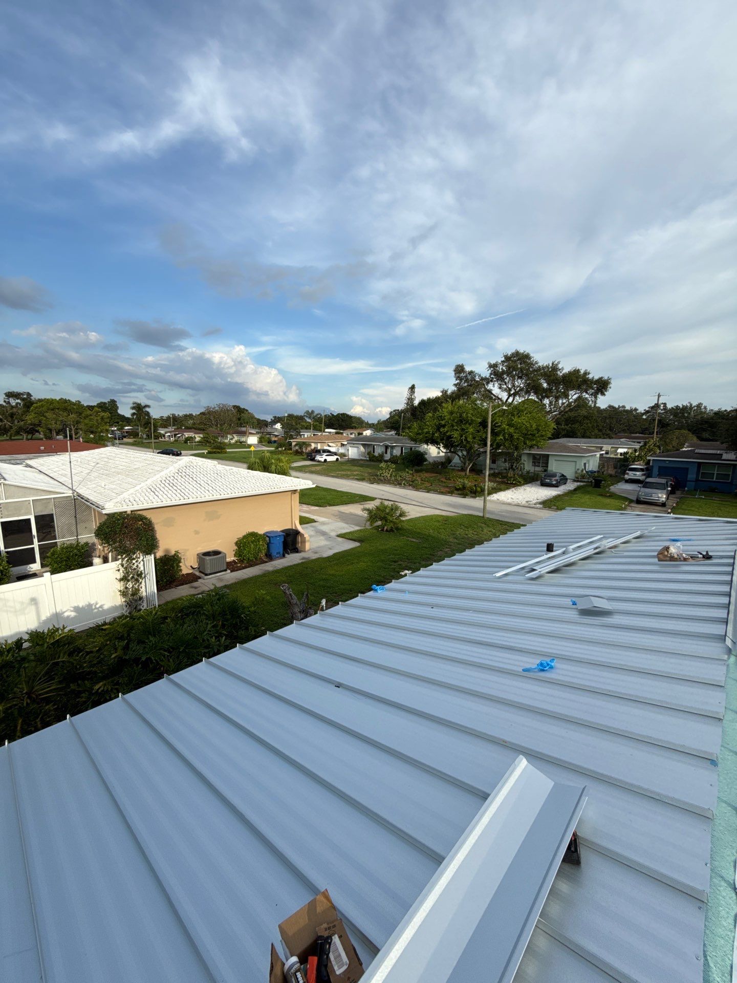 Project in St. Petersburg 33713 by Mitchell Roofing Company LLC 