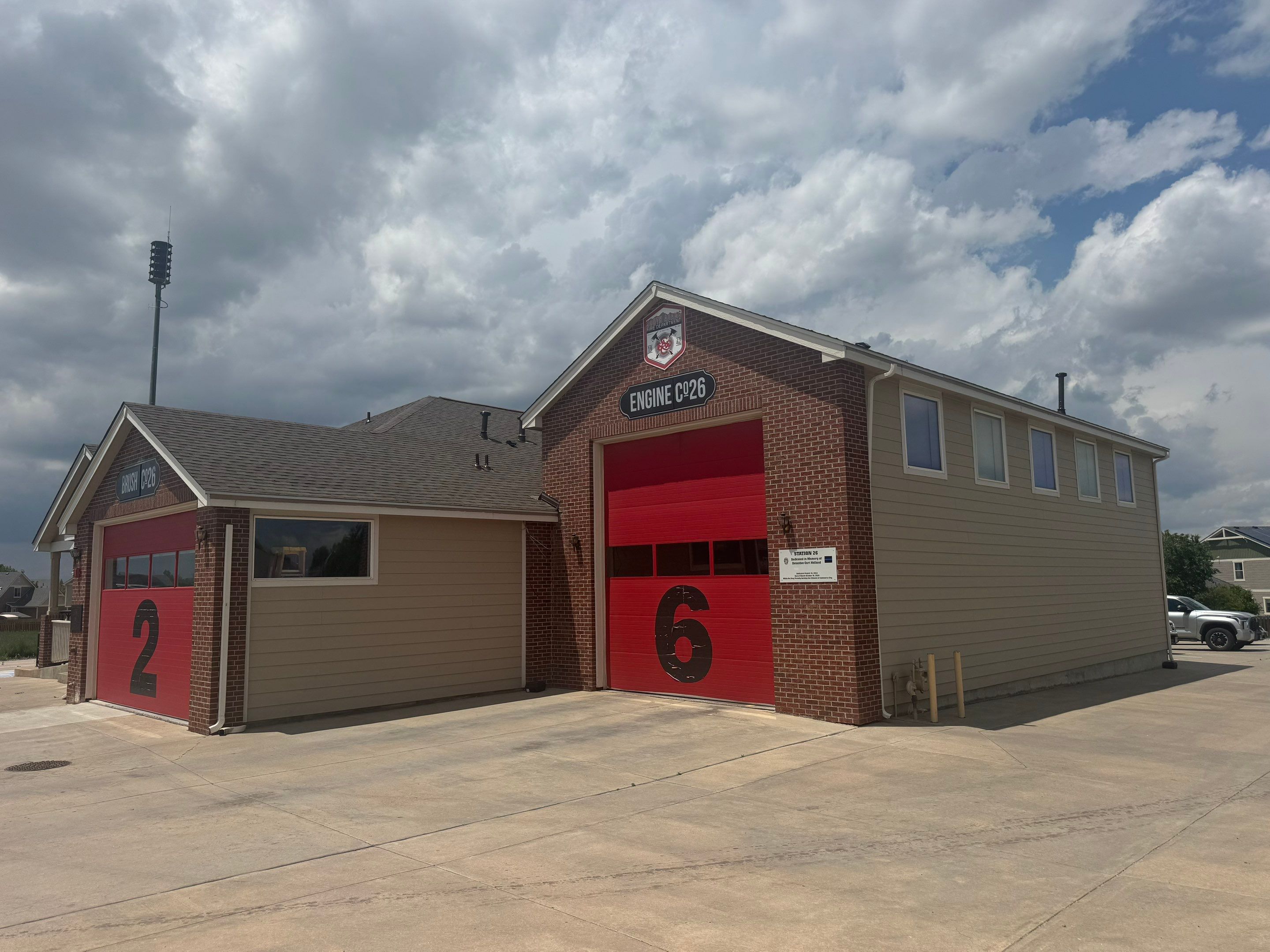 Fire Station Shingle Replacement by Blue Peaks Roofing LLC 
