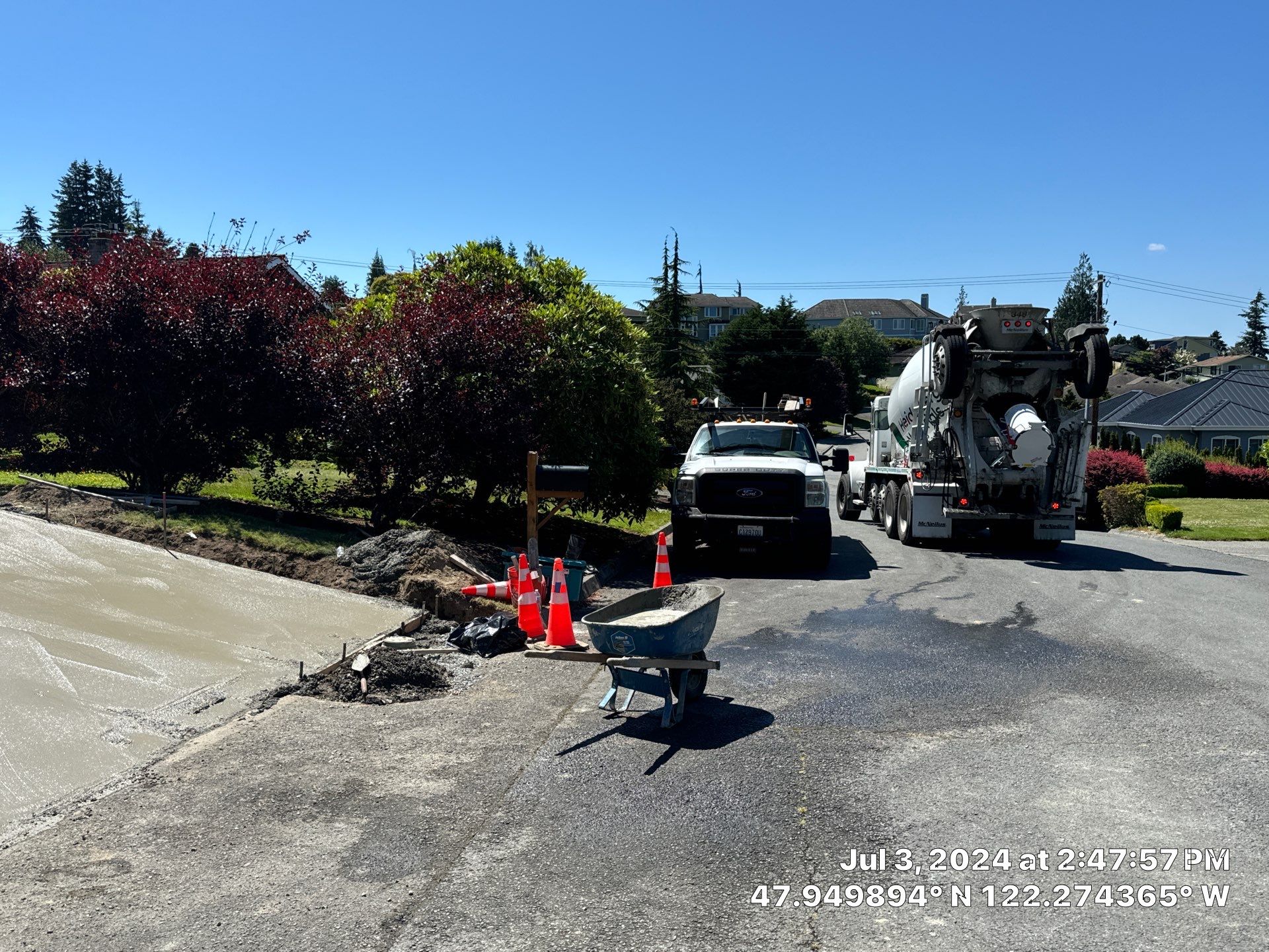 Jacob | Concrete Driveway  by Jireh Asphalt & Concrete Inc 