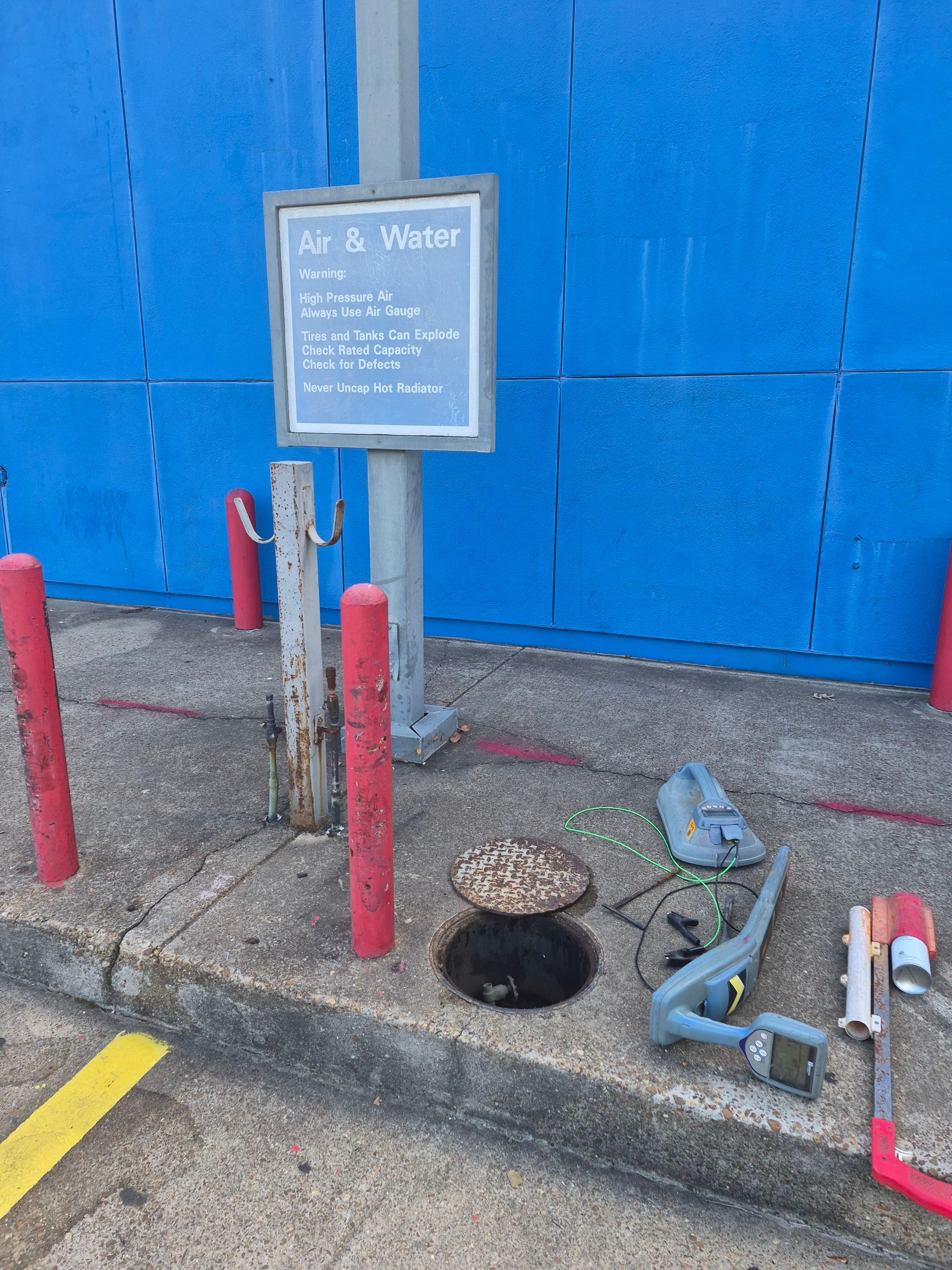 Underground Utility Locating for Memphis Commercial Site by Alsip Locating Service, LLC