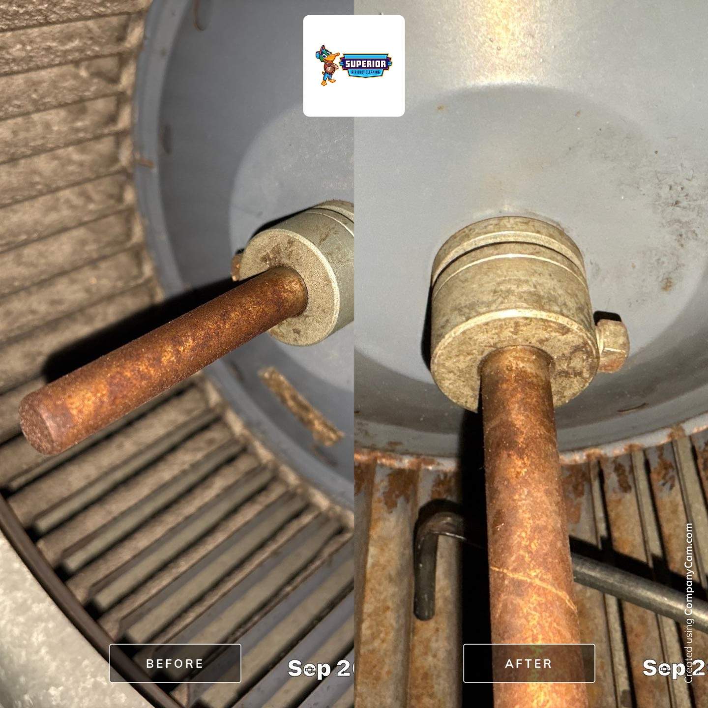 Air Duct Cleaning With a Vacuum Truck in Grove City, PA by Superior Air Duct Cleaning