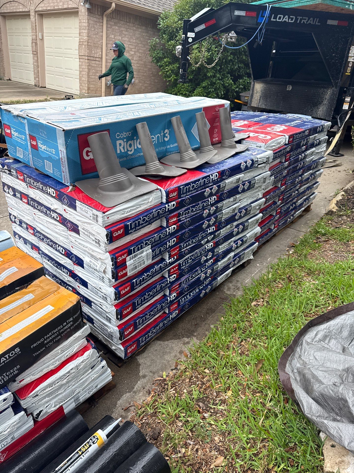 Residential Roof Replacement using GAF HDZ - Weathered Wood by Elite Roofing LLC