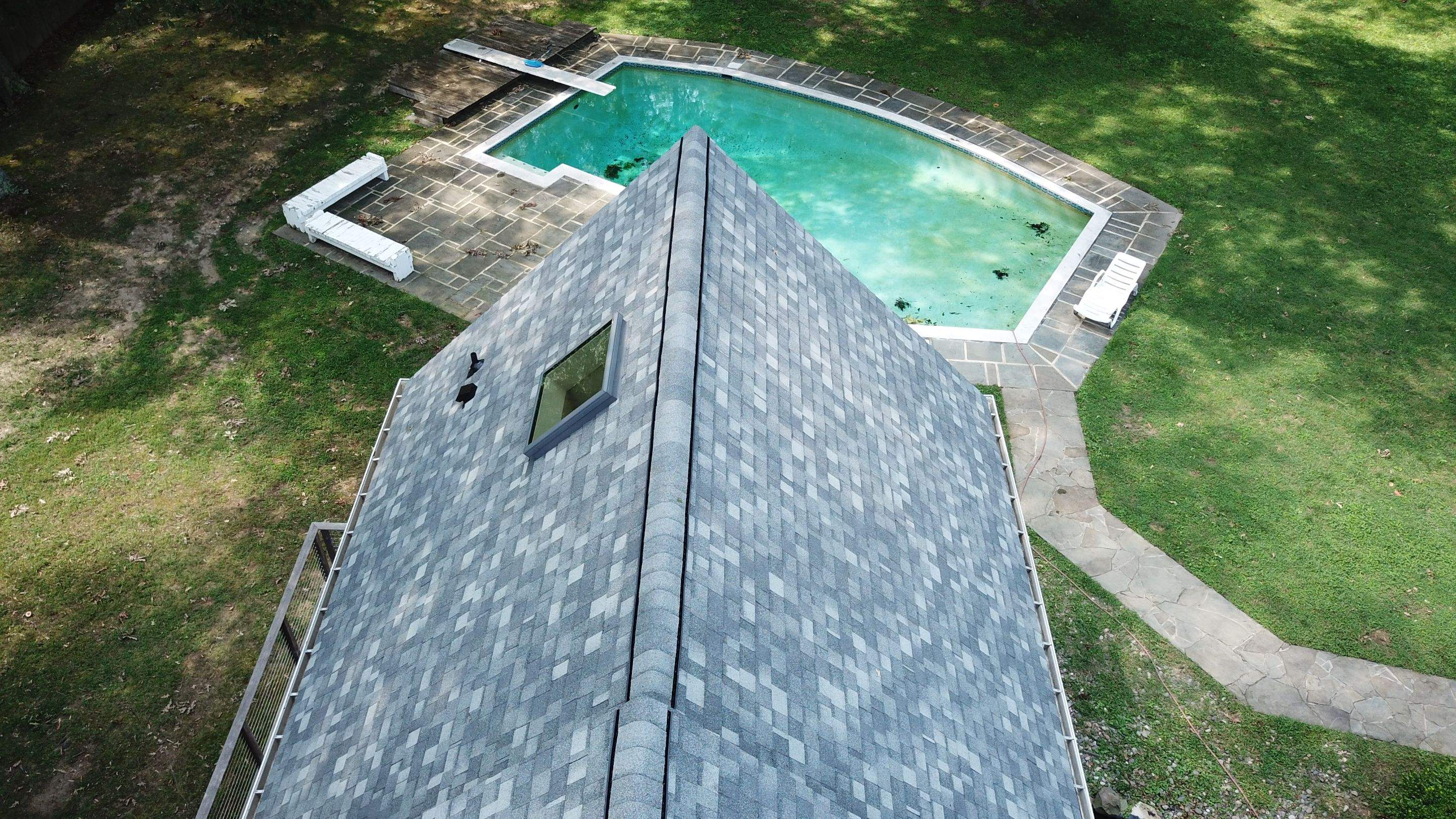 Roof Replacement using IKO Dynasty by American Home Contractors