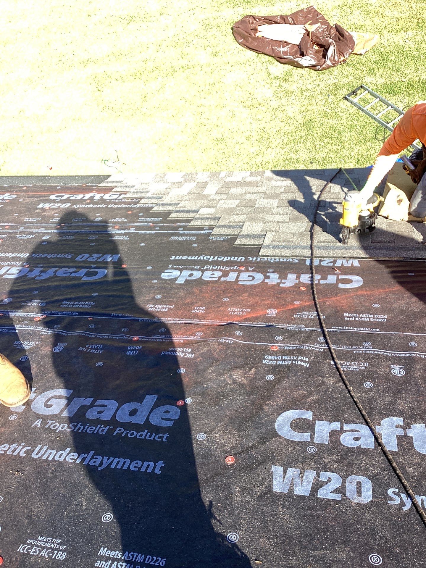 Residential Roofing Repair using Owen's Corning Duration (Lifetime) Shingles by Roof Repair Services LLC
