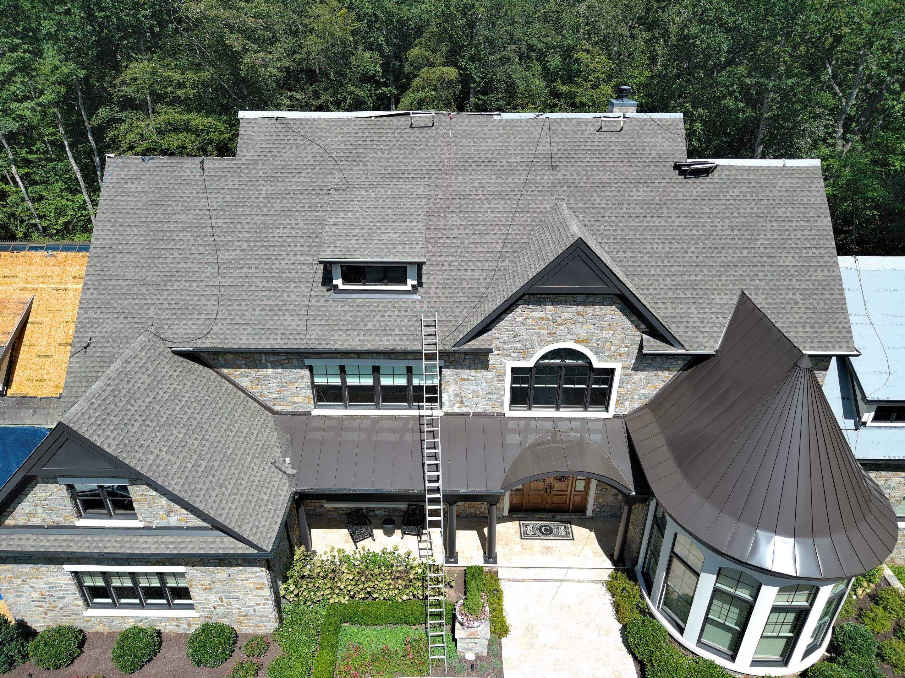 STUNNING Tesla Solar Roof in Virgina by American Home Contractors