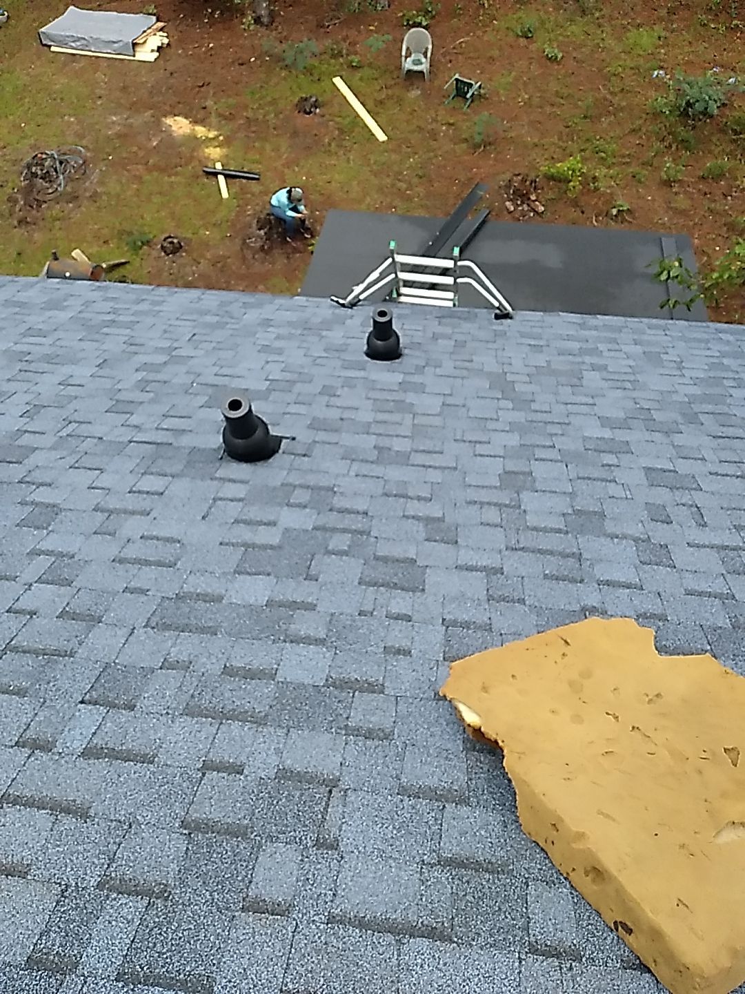 Residential Roofing and Porch Rebuild using Owens Corning Duration Shingles by Indigo State Roofing