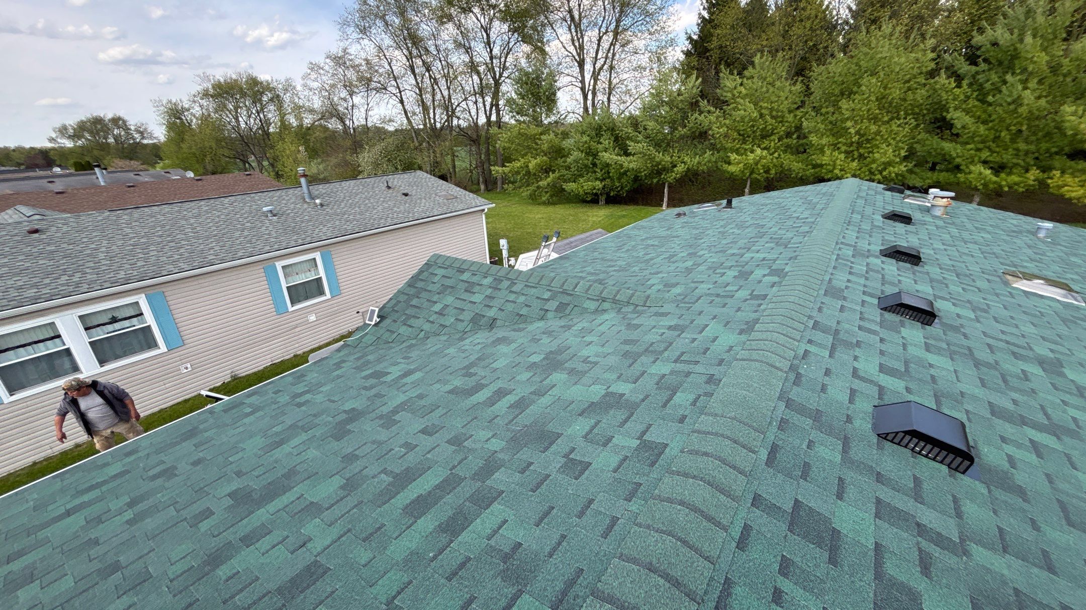 Roof Replacement using Owens Corning Duration by 180 Contractors