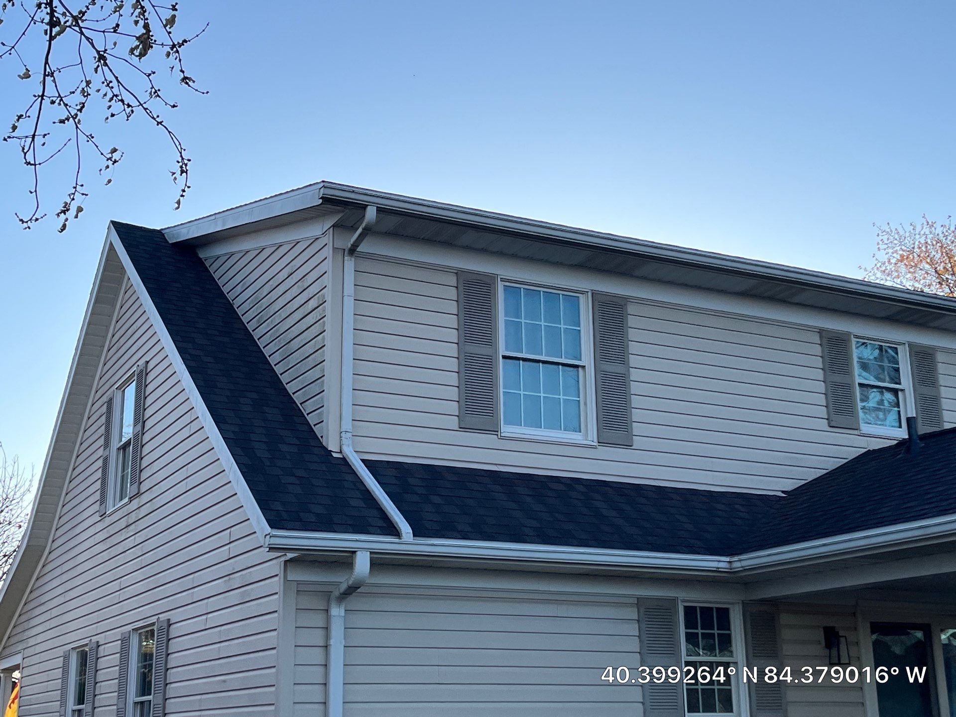Residential Roofing Installation using GAF Timberline HDZ Appalachian Sky by Nitro Roofing and Construction