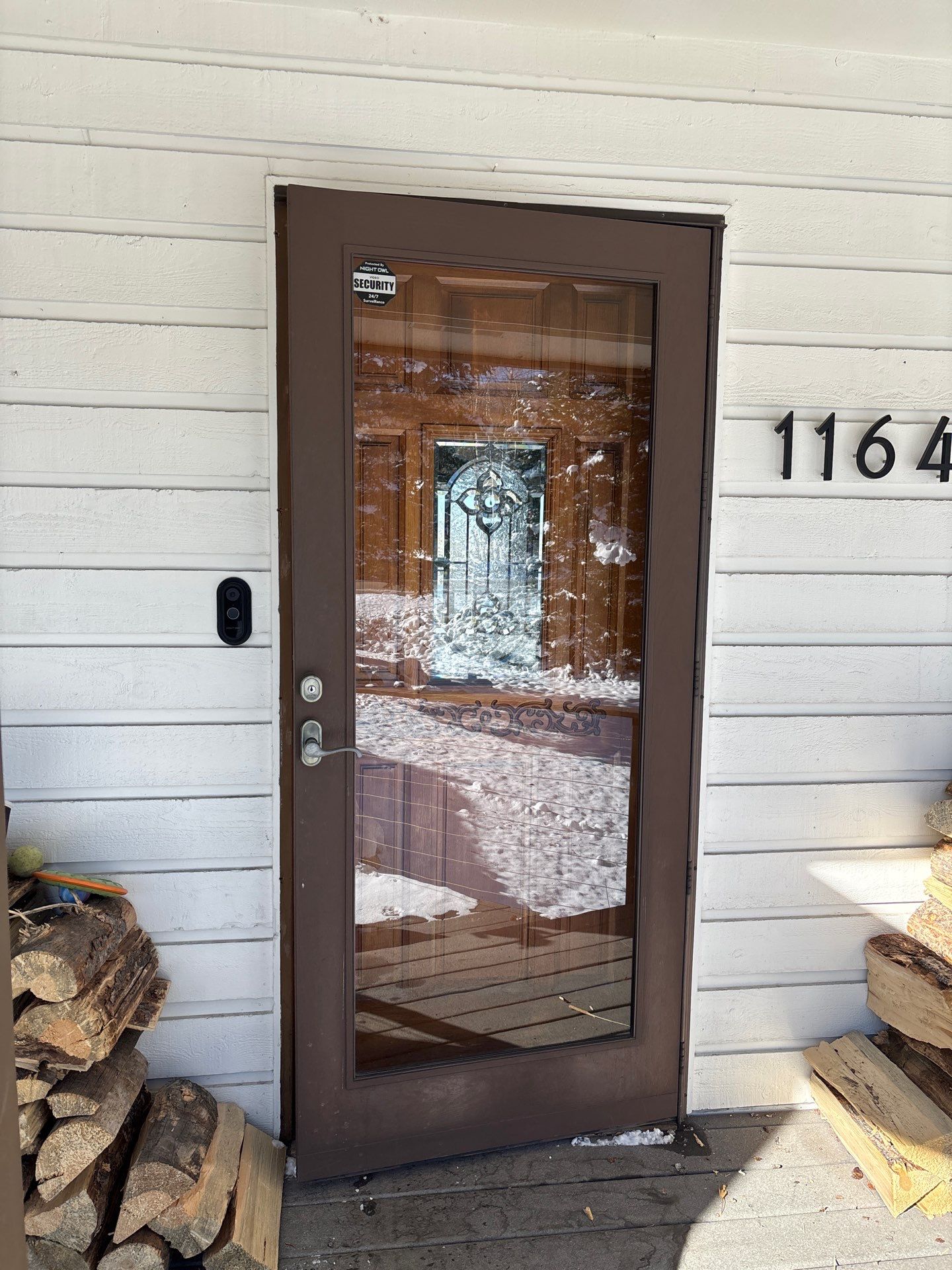 Storm Door Upgrade by Gold Peak Property Management
