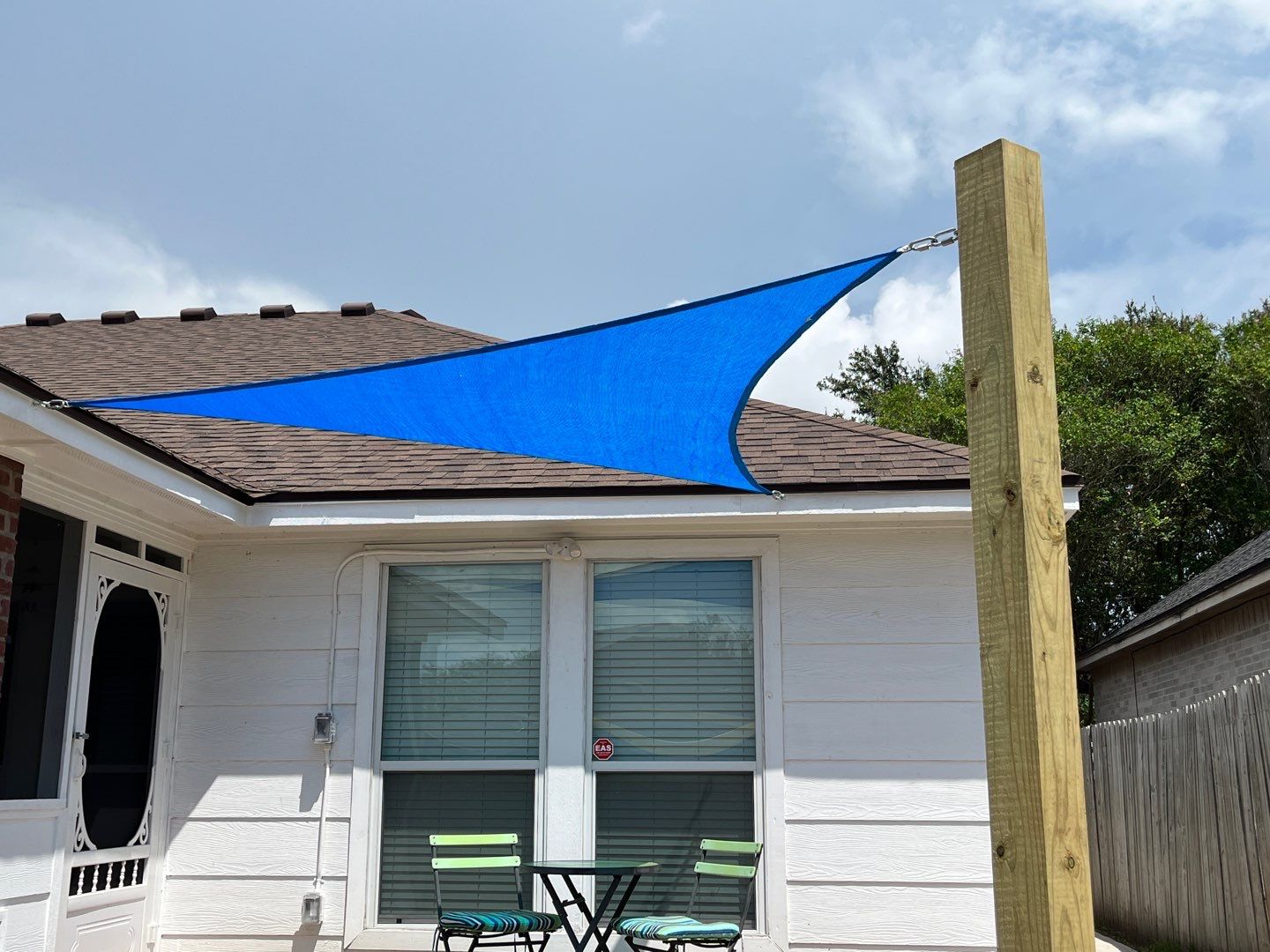 Back Yard Shade by Bayfront Roofing and Construction