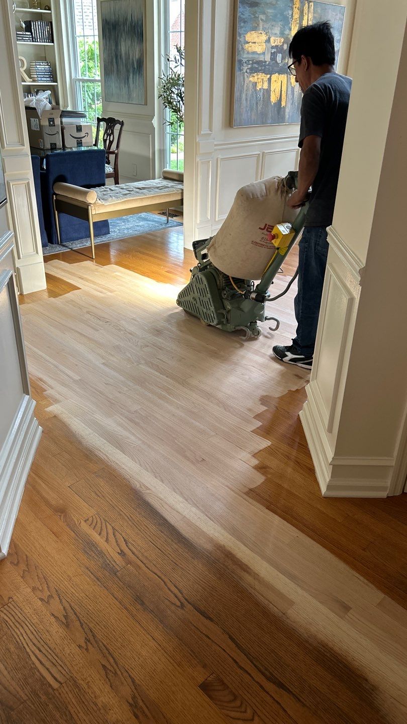 Hardwood Install and Refinish  by Footprints Floors of Nashville