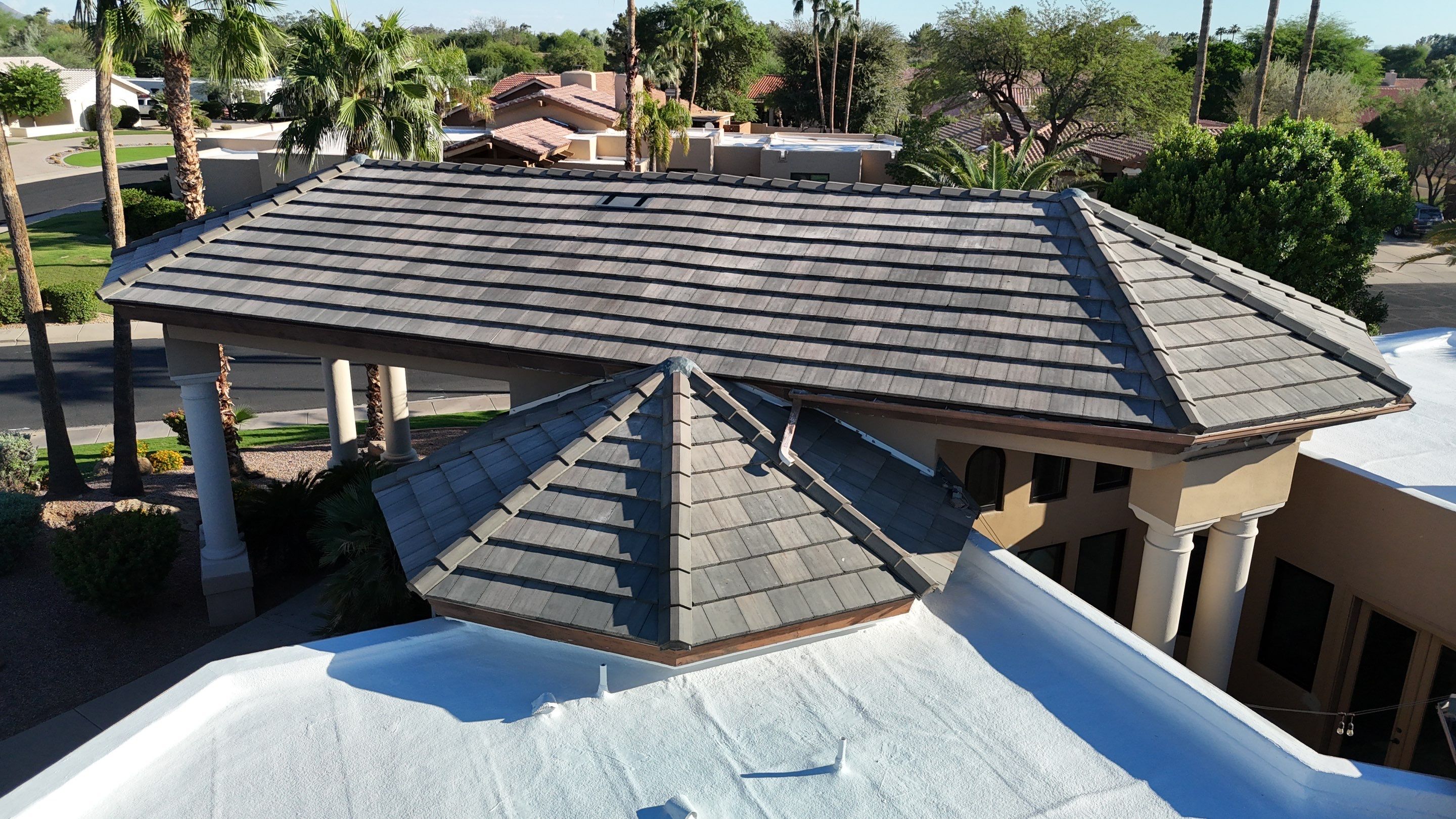 Project in Scottsdale, AZ by Saint Roofing
